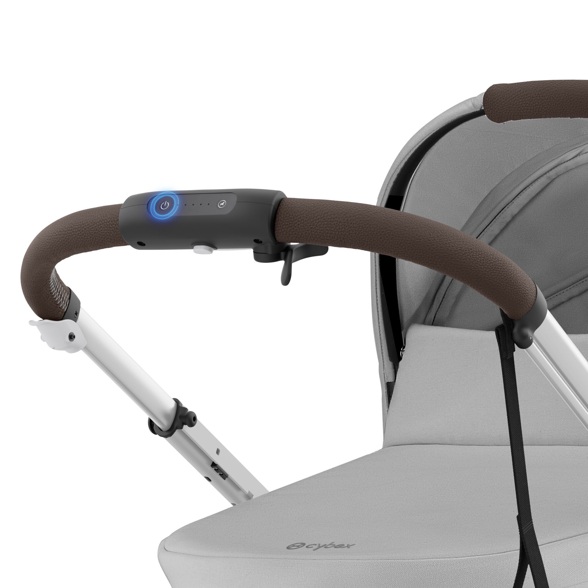 CYBEX e-Gazelle S - Stone Grey (Silver Frame) in Stone Grey (Silver Frame) large-cybex-neu image number 2
