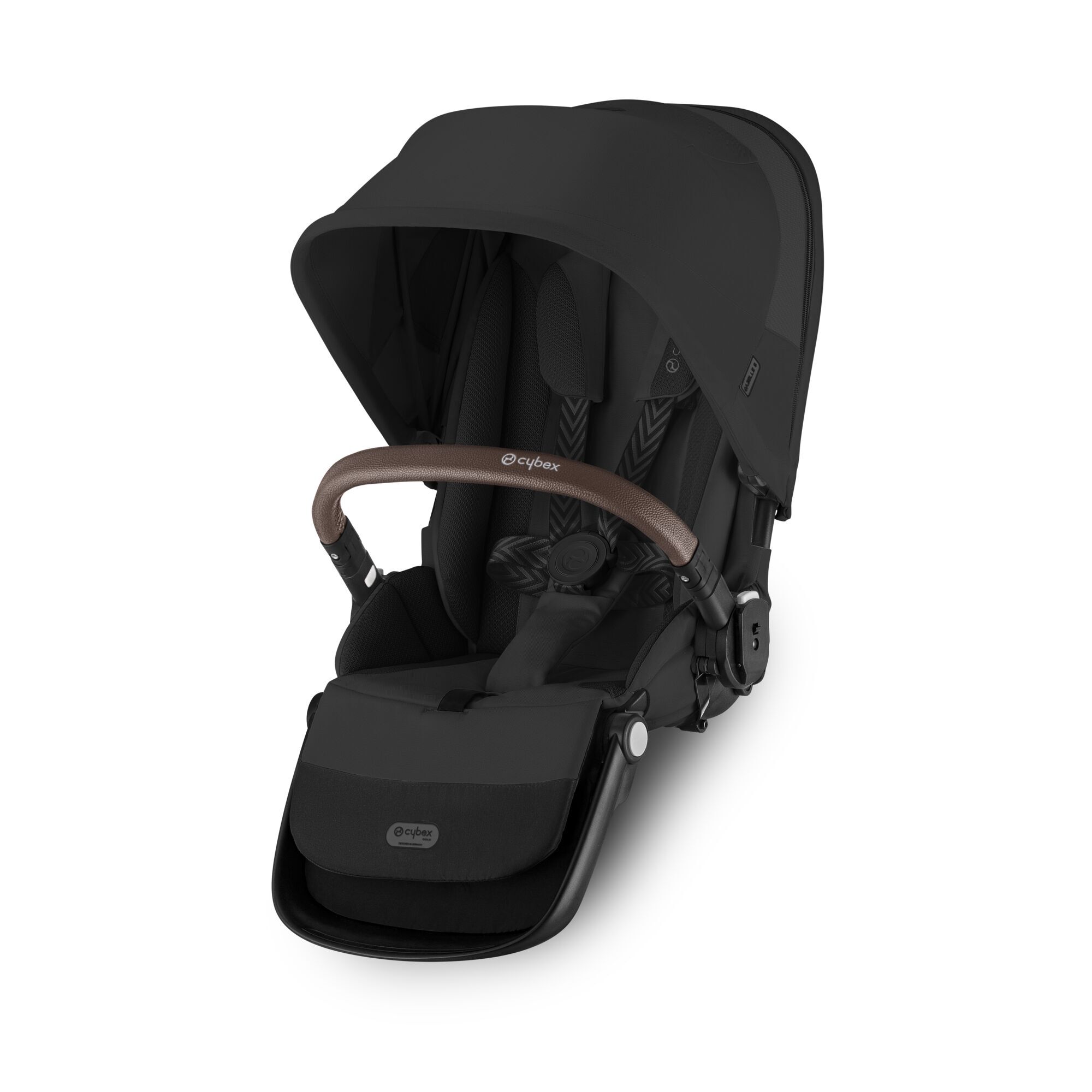 CYBEX Gazelle S Seat Unit - Moon Black (Silver Frame) in Moon Black (Silver Frame) large-cybex-us image number 1