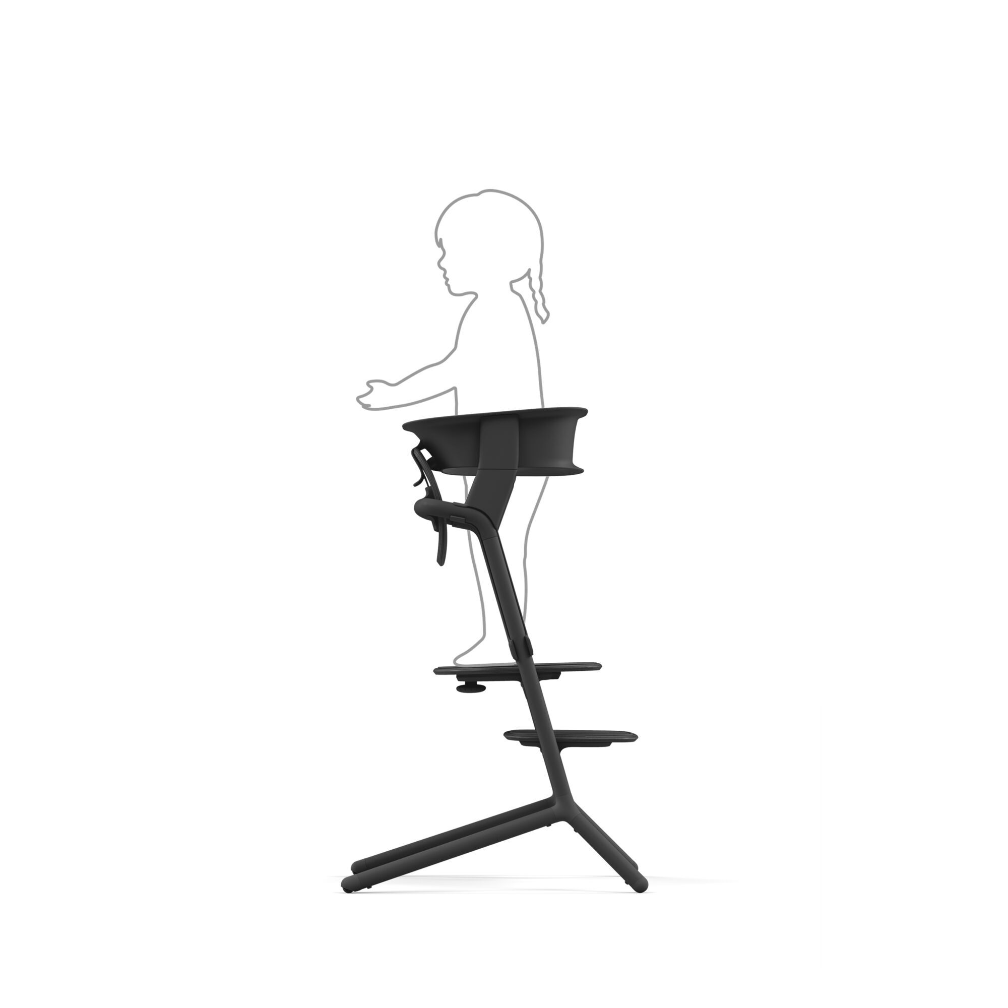 CYBEX Lemo Learning Tower Set &ndash; Stunning Black in Stunning Black large-cybex-neu bildnummer 2