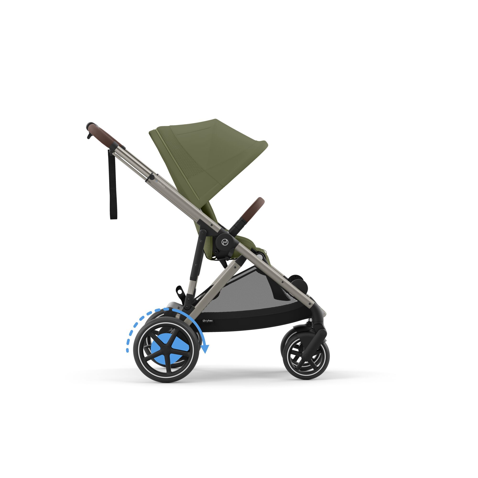 CYBEX e-Gazelle S - Moss Green (Taupe Frame) in Moss Green (Taupe Frame) large-cybex-imea image number 6
