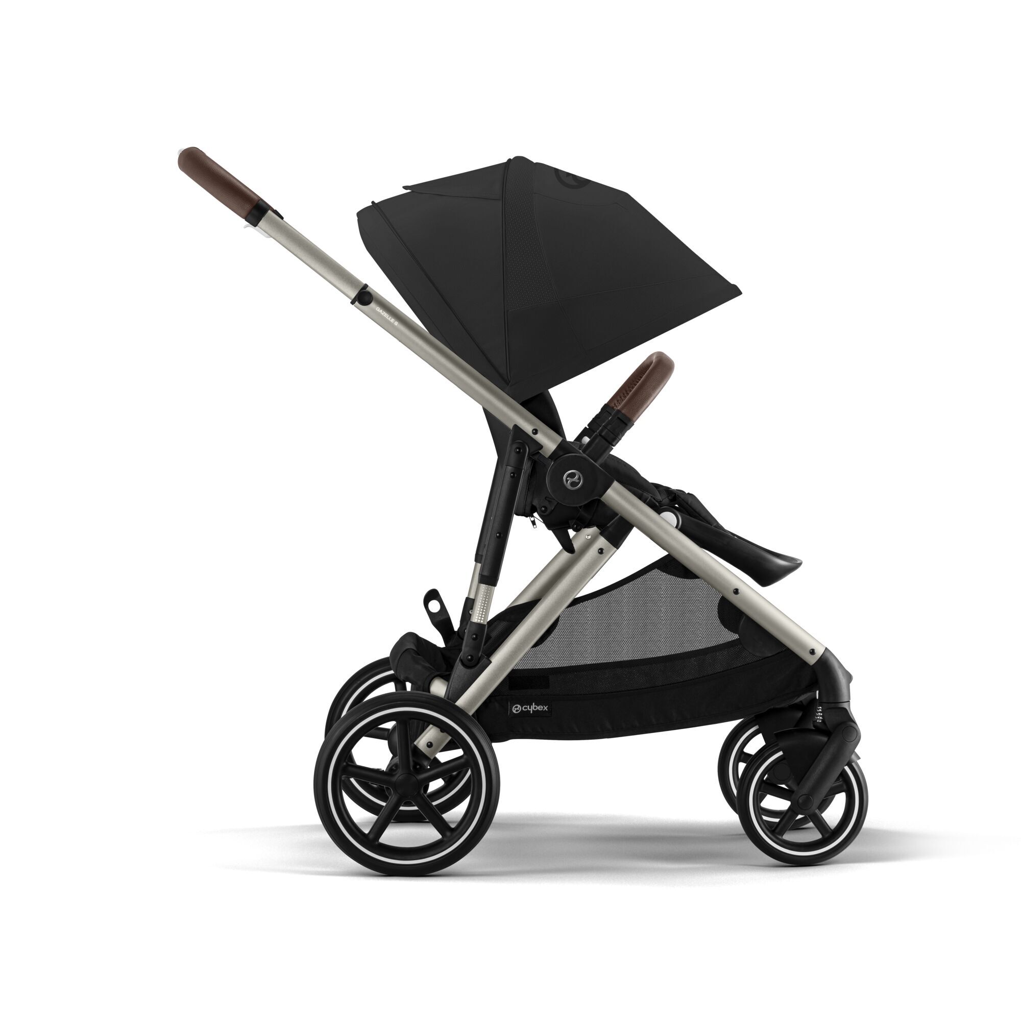 CYBEX Gazelle S - Moon Black (Taupe Frame) in Moon Black (Taupe Frame) large-cybex-us image number 5