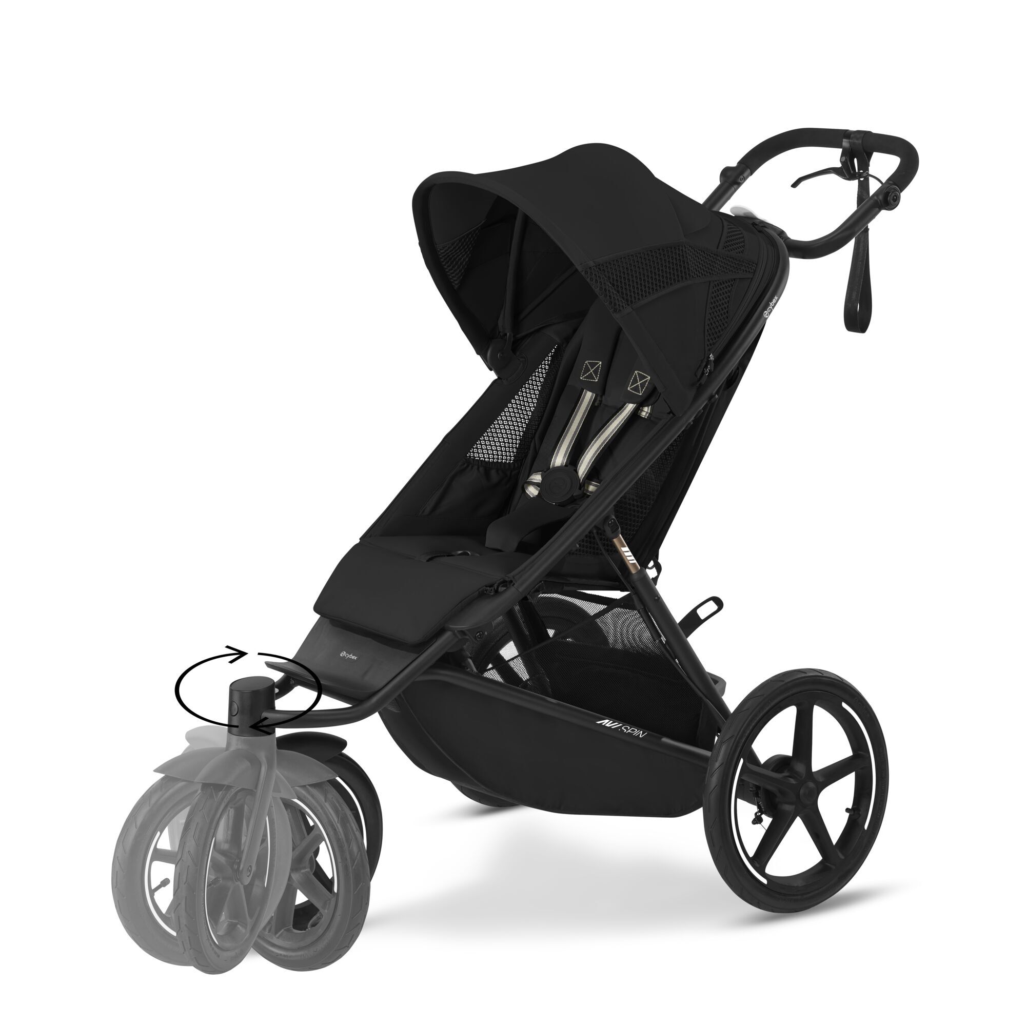 CYBEX Avi Spin - Moon Black in Moon Black large-cybex-neu Bild 2