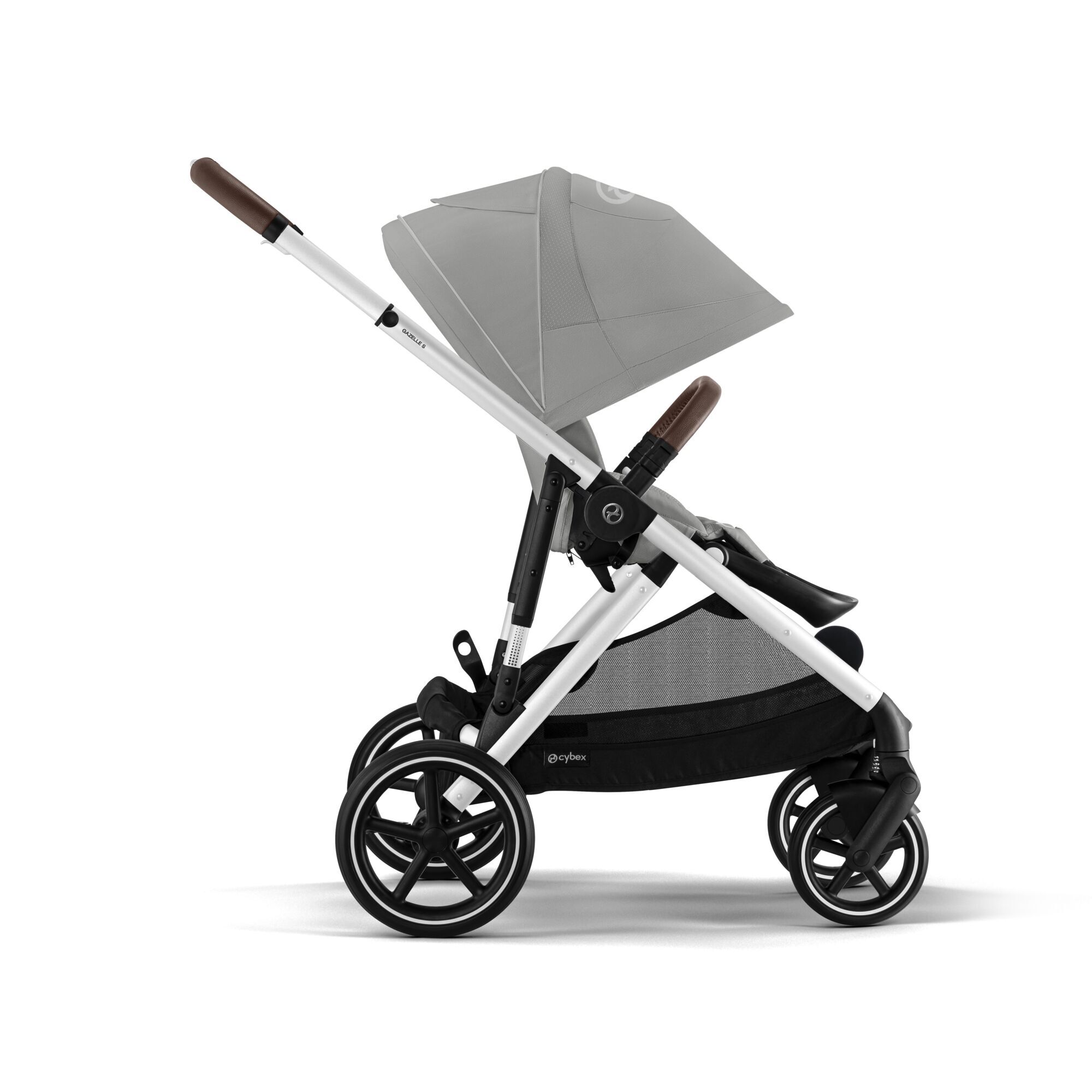 CYBEX Gazelle S - Stone Grey (Silver Frame) in Stone Grey (Silver Frame) large-cybex-us image number 6