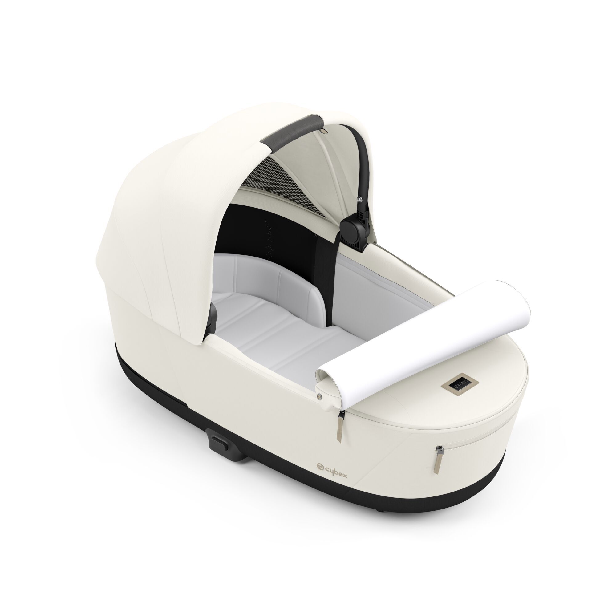 CYBEX Priam Lux Carry Cot - Off White in Off White large-cybex-gb image number 2