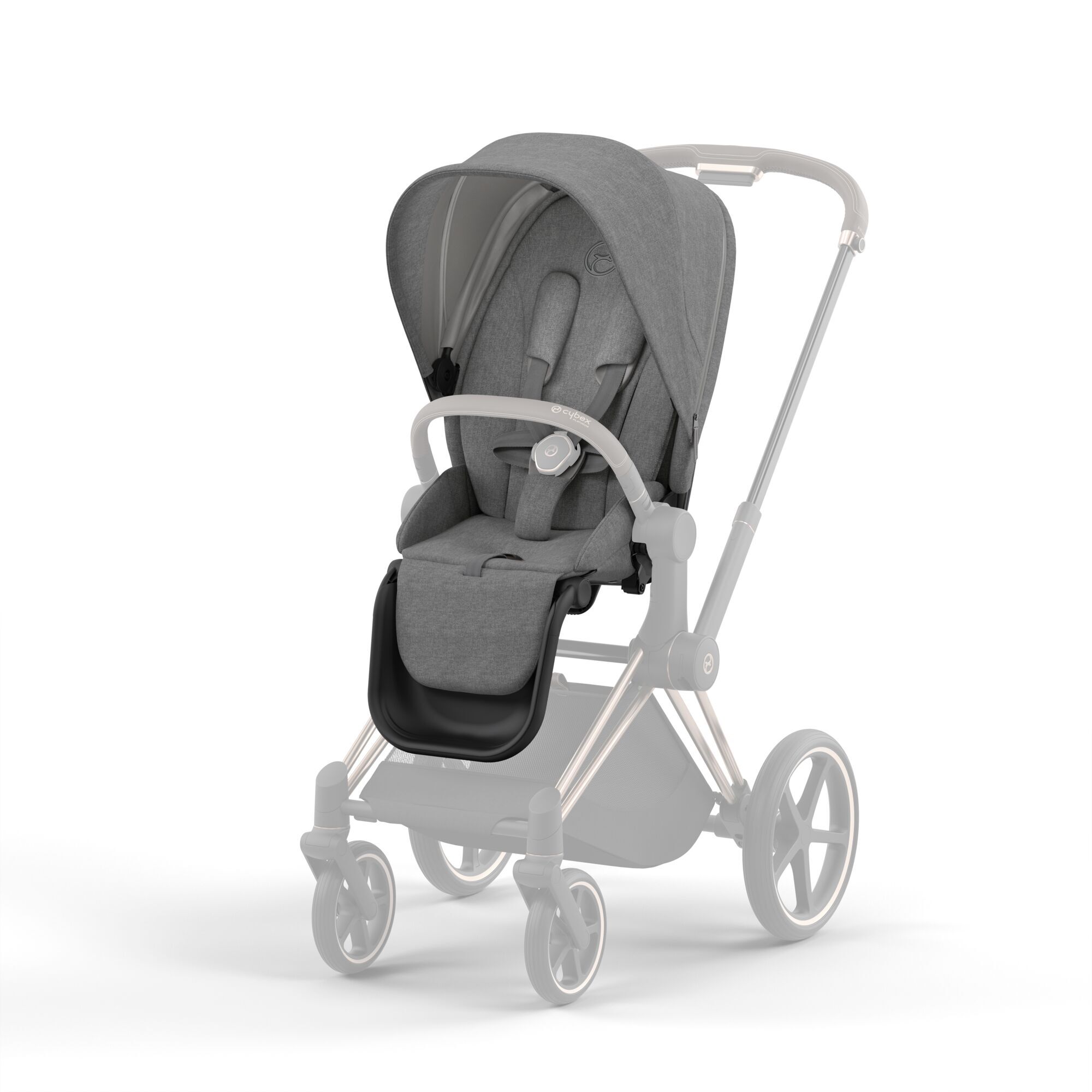 CYBEX Priam Seat Pack - Manhattan Grey Plus in Manhattan Grey Plus large-cybex-au image number 1