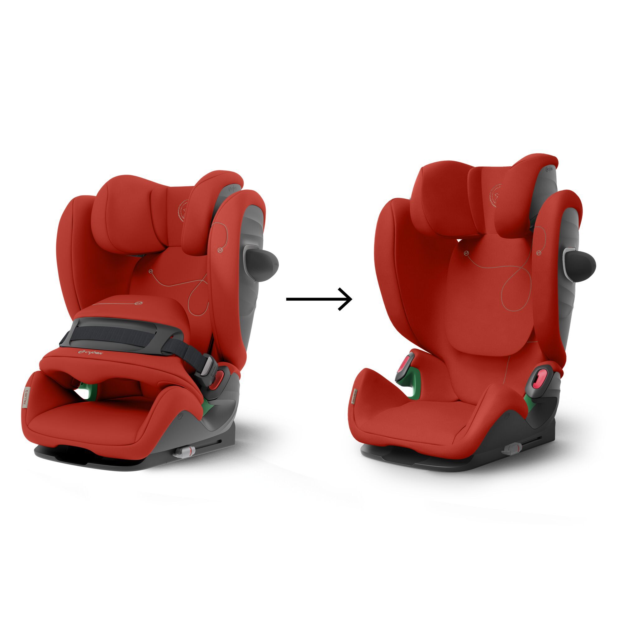 CYBEX Pallas G i-Size - Hibiscus Red in Hibiscus Red large-cybex-jp 画像番号 5