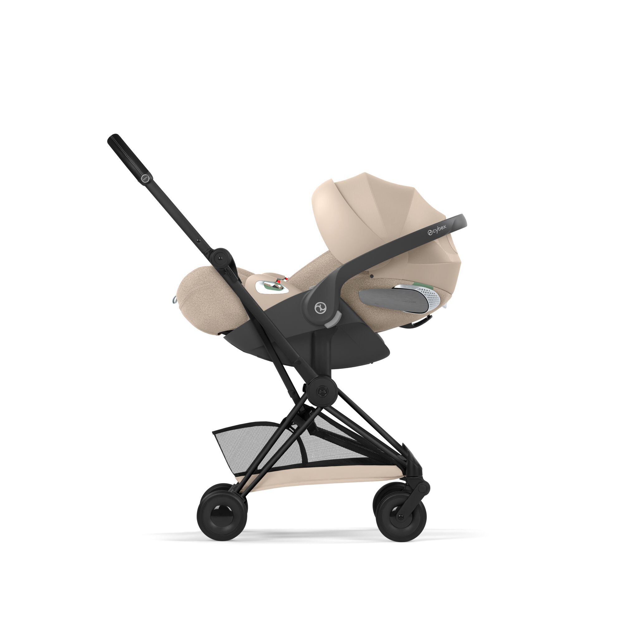 CYBEX Coya - Cosy Beige (Matt Black Frame) in Cozy Beige (Matt Black Frame) large-cybex-gb image number 8
