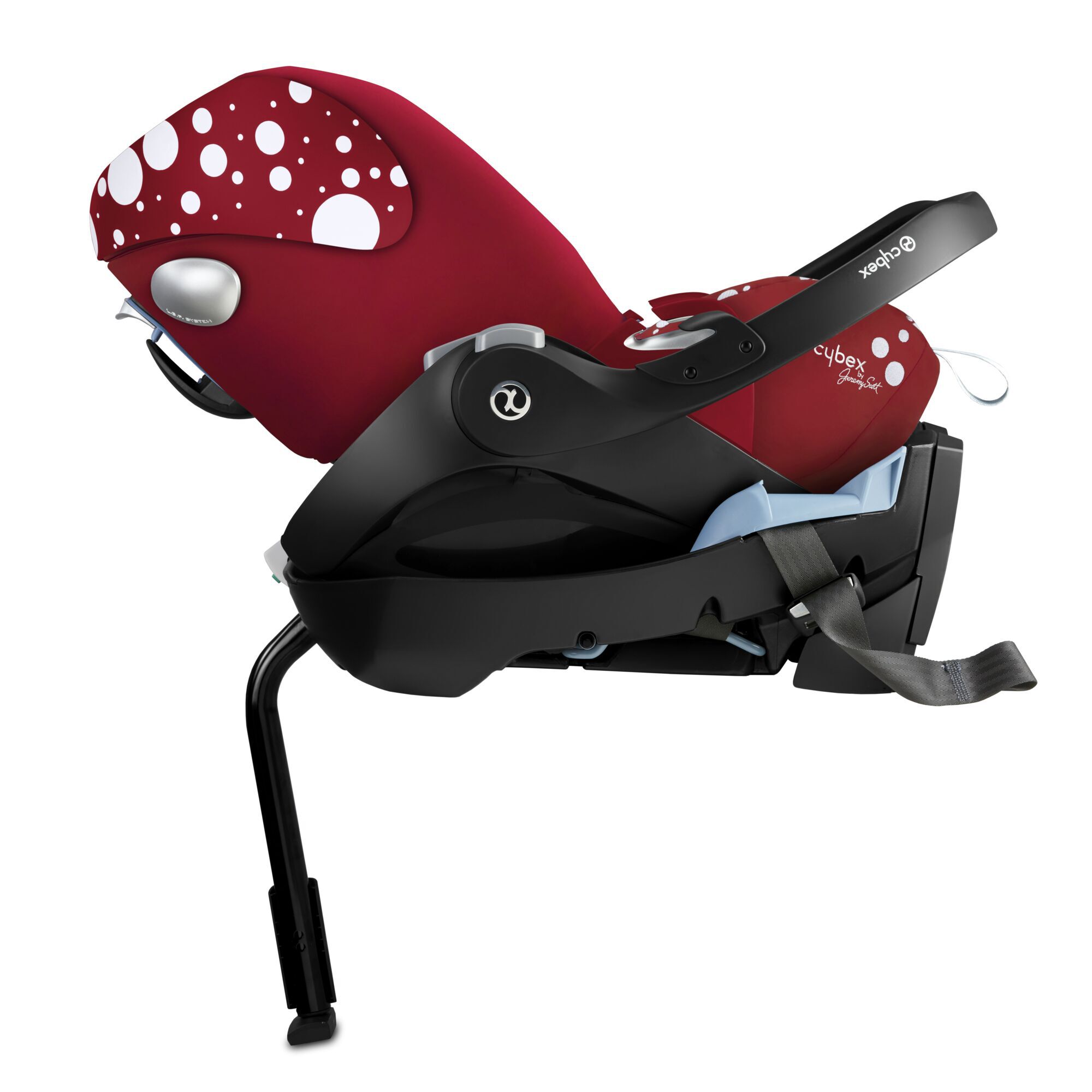 CYBEX Cloud Q SensorSafe - Petticoat Red in Petticoat Red large-cybex-us image number 3