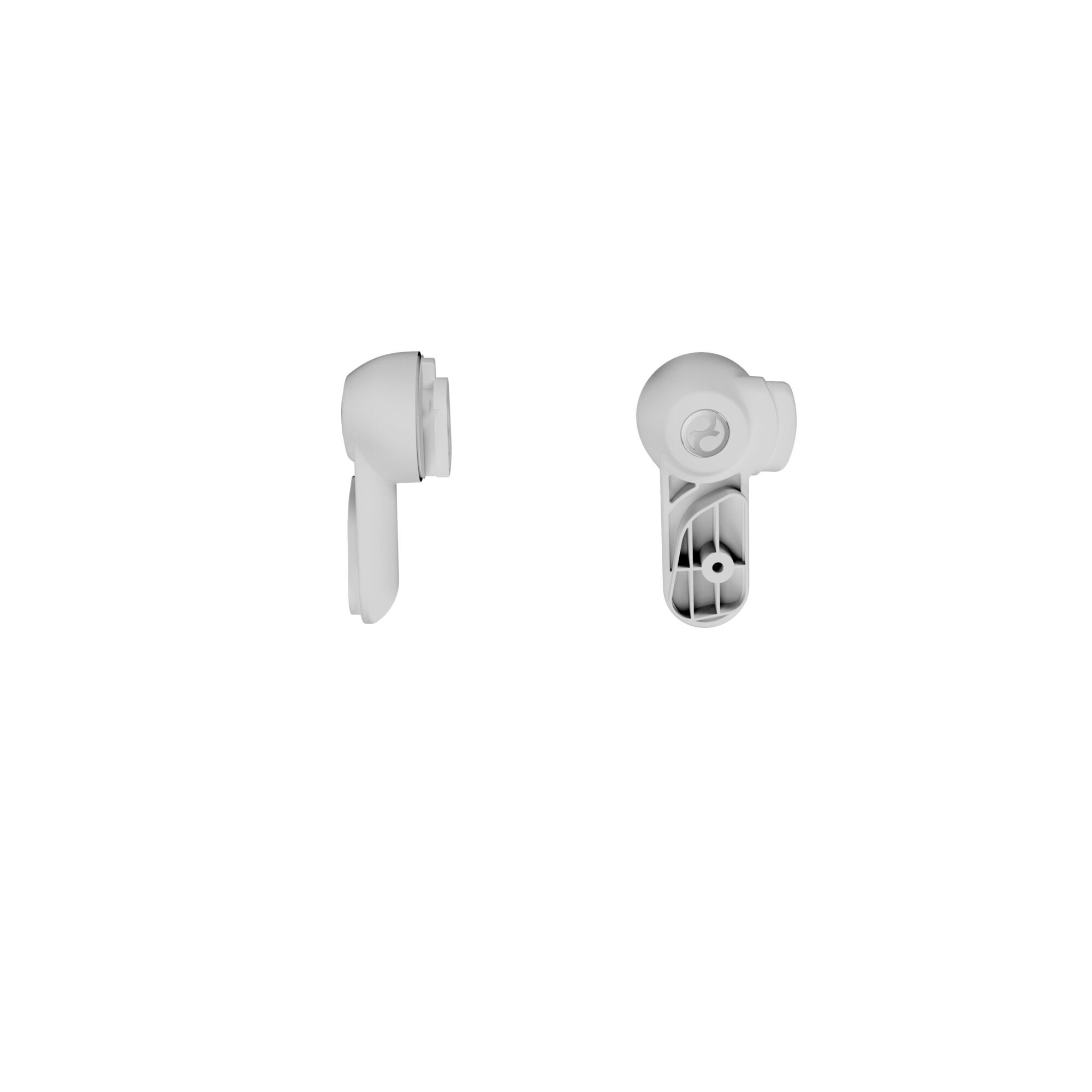 CYBEX Click & Fold Adapter Set - Light Grey in Light Grey large-cybex-neu image number 1