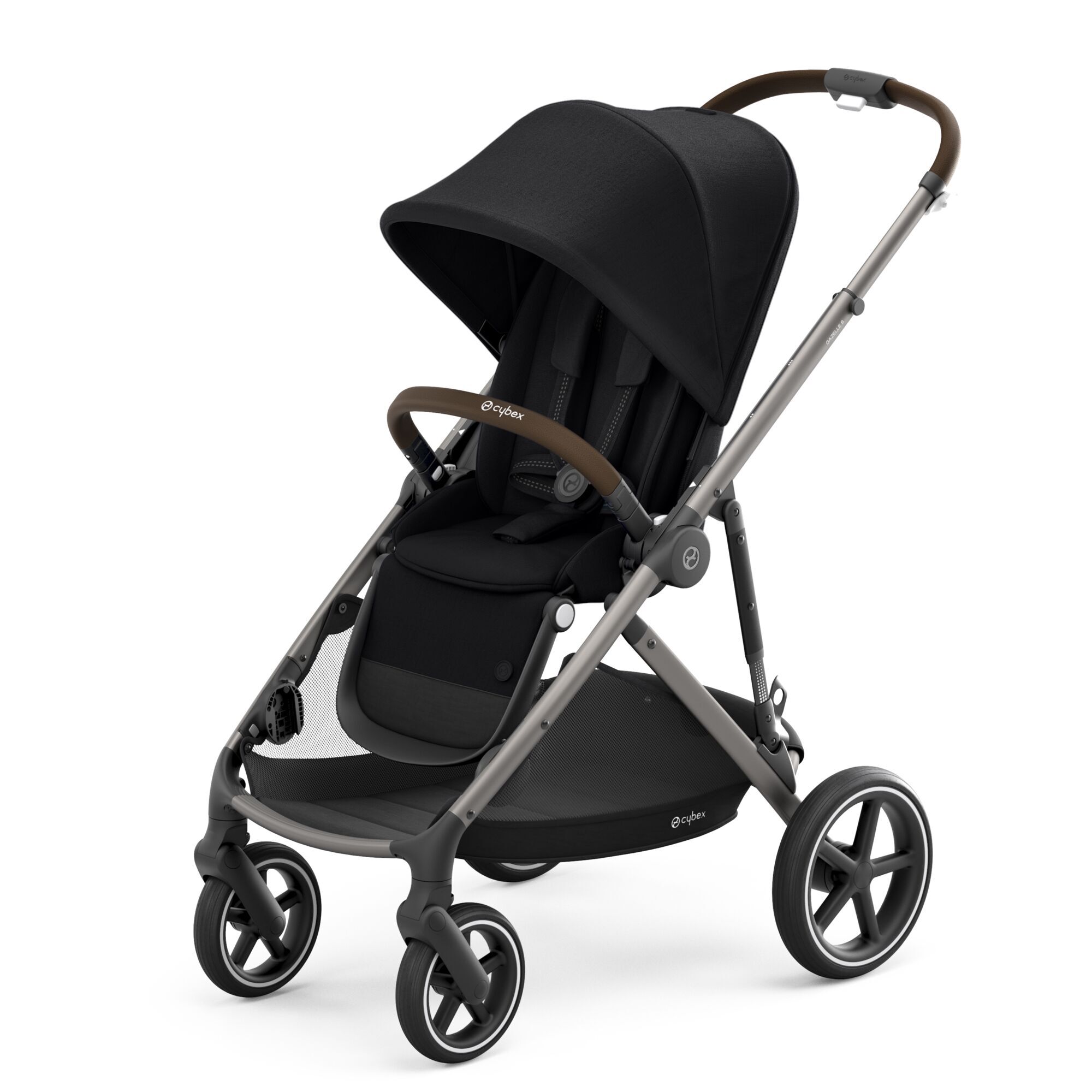 CYBEX Gazelle S - Deep Black (Taupe Frame) in Deep Black (Taupe Frame) large-cybex-neu Bild 4