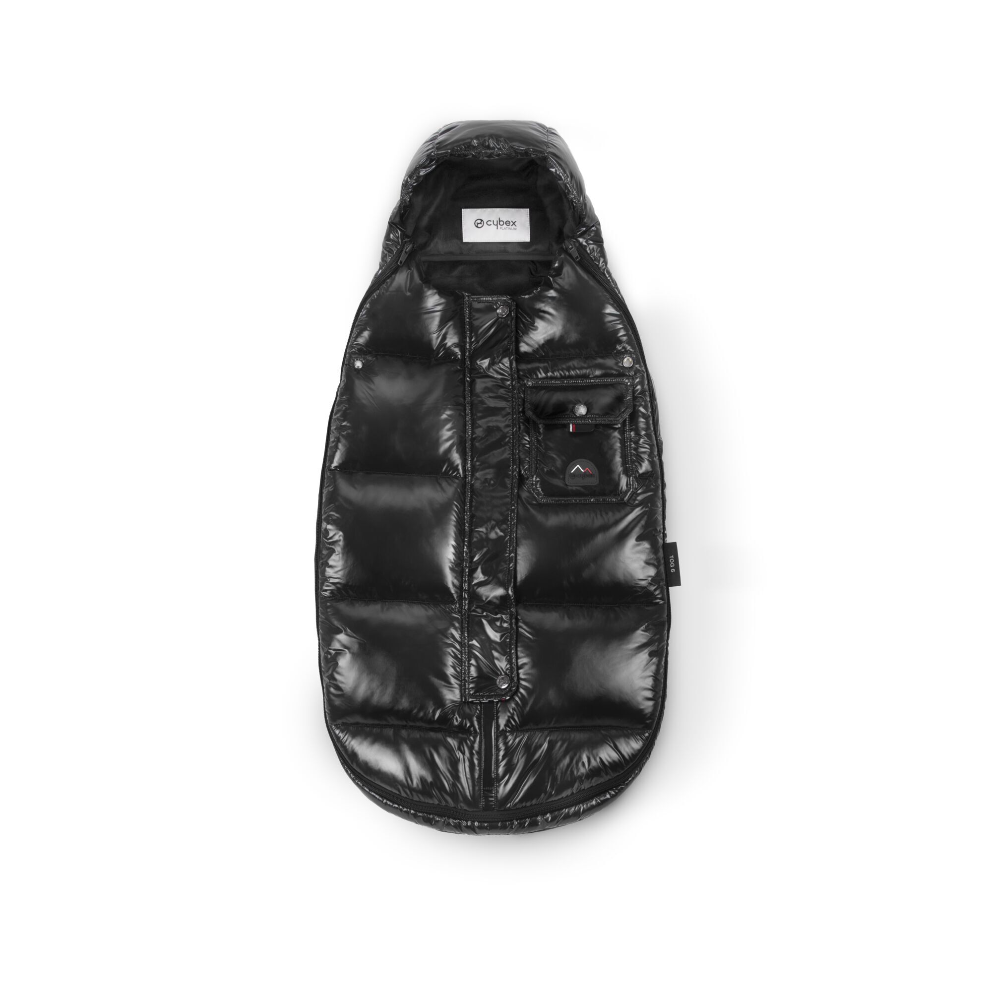 CYBEX Platinum Winter Footmuff Mini - Deep Black in Deep Black large-cybex-neu image number 2