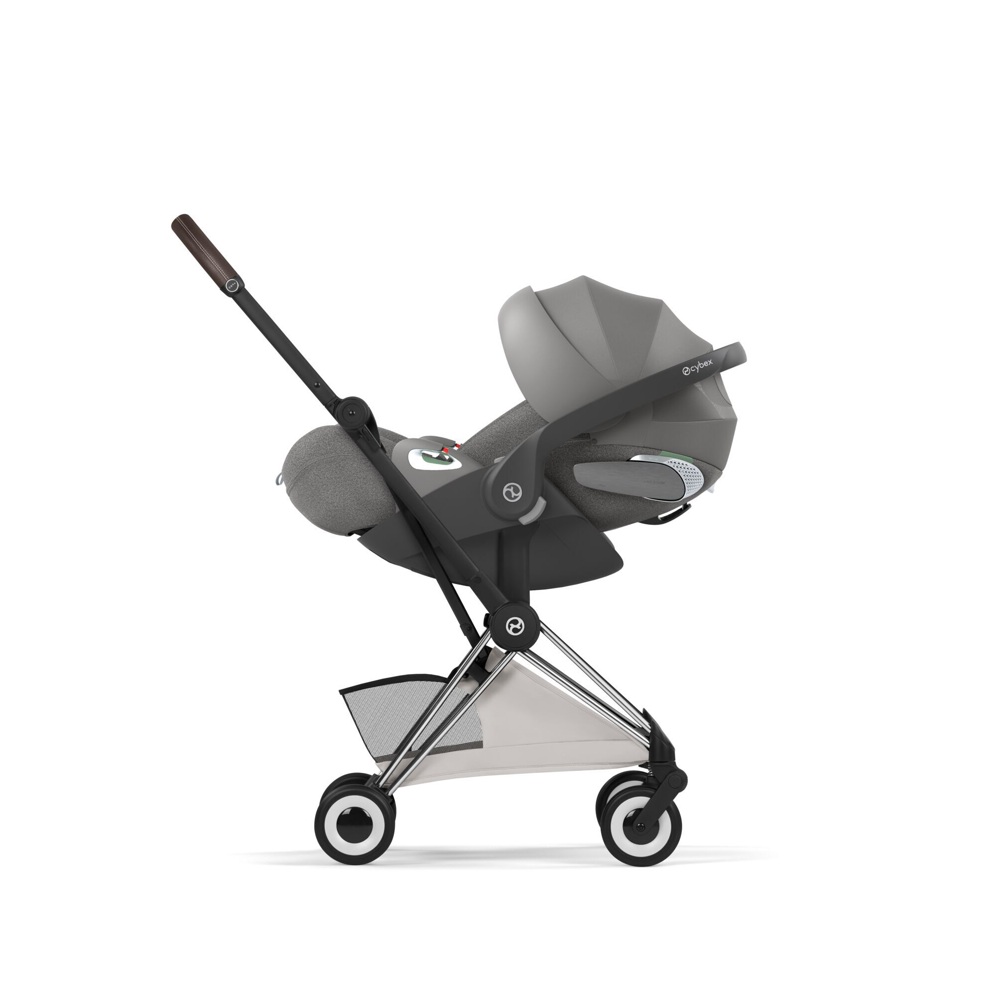 CYBEX Coya Style - City Grey (Chrome Frame) in City Grey (Chrome Frame) large-cybex-neu image number 7