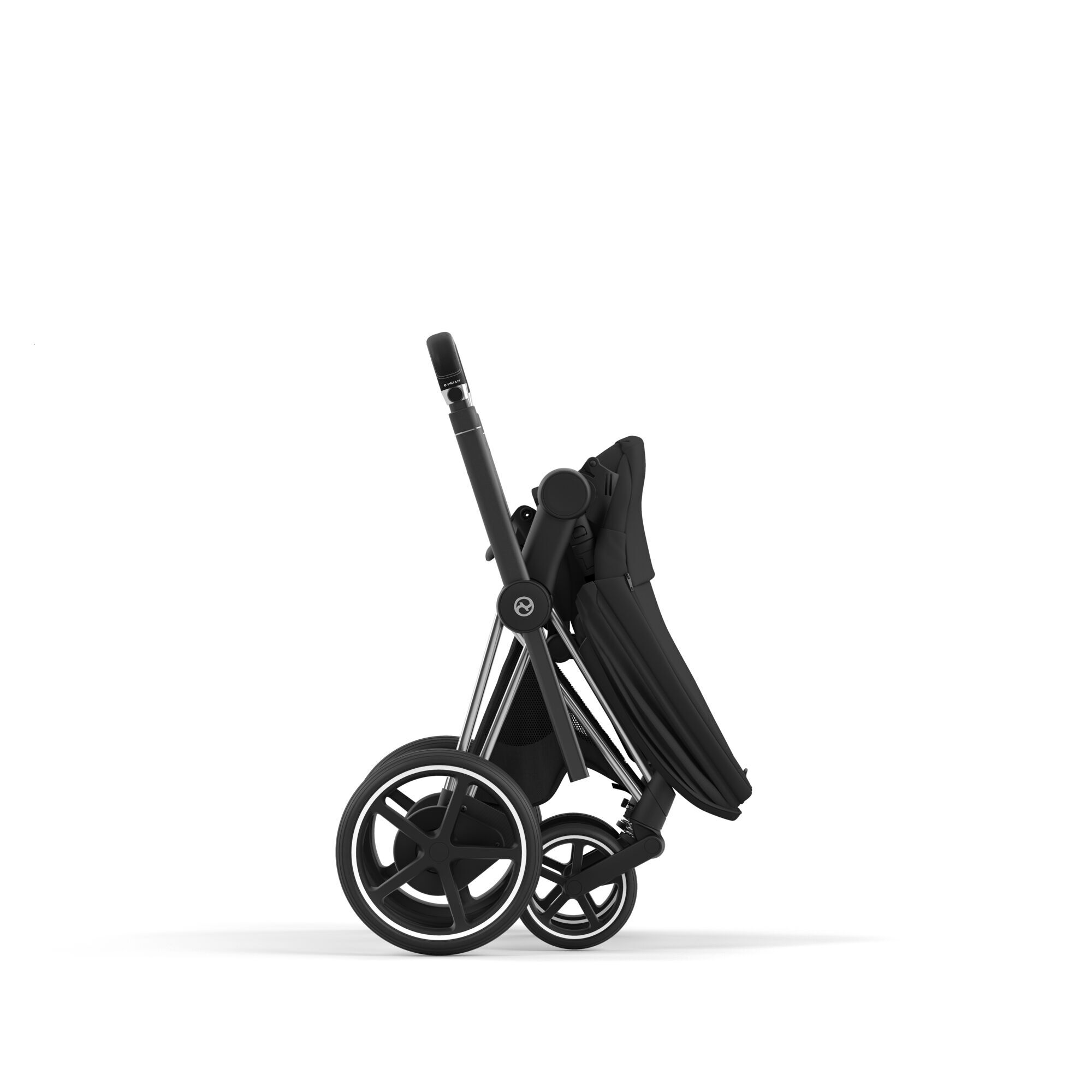 CYBEX e-Priam Frame - Chrome With Black Details in Chrome With Black Details large-cybex-cn image number 6