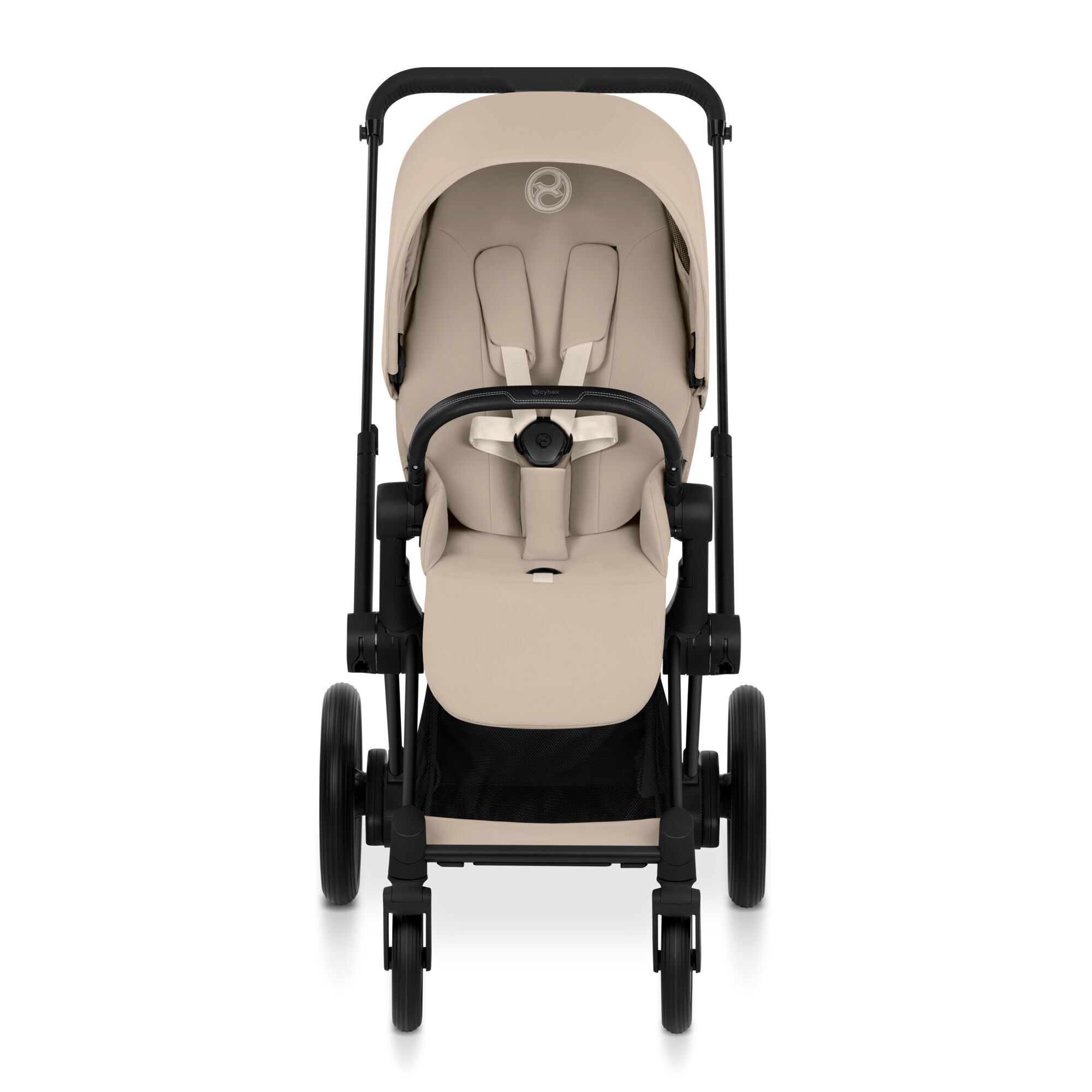 CYBEX e-Priam - Cozy Beige (Matt Black Frame) in Cozy Beige (Matt Black Frame) large-cybex-gb image number 3