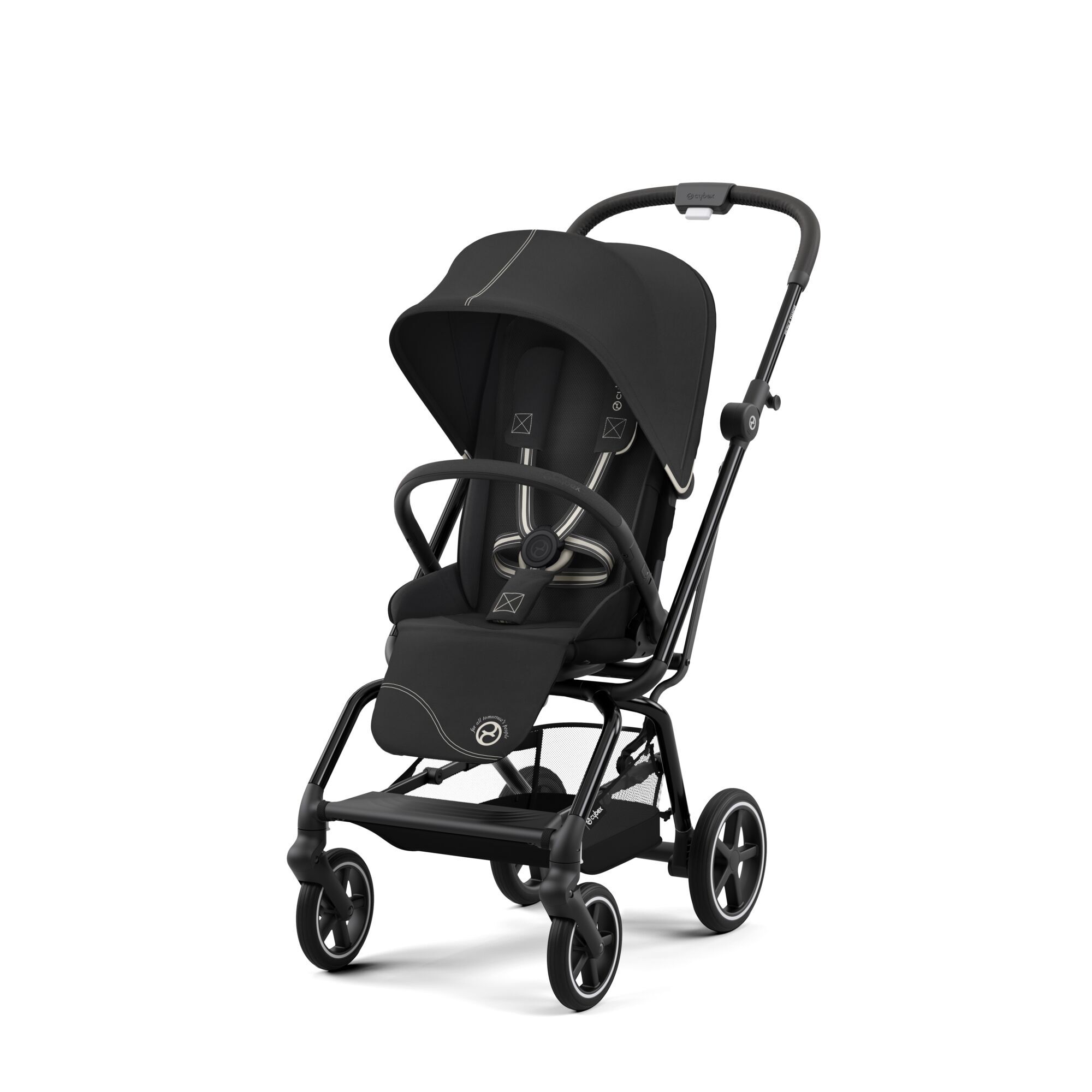 CYBEX Eezy S Twist+2 2023 - Moon Black (Black Frame) in Moon Black (Black Frame) large-cybex-gb image number 2