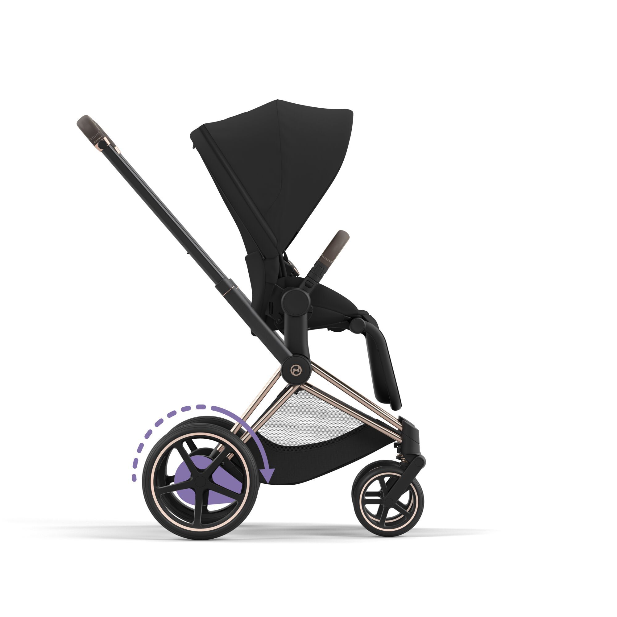 CYBEX e-Priam Frame - Rosegold in Rosegold large-cybex-cn image number 5