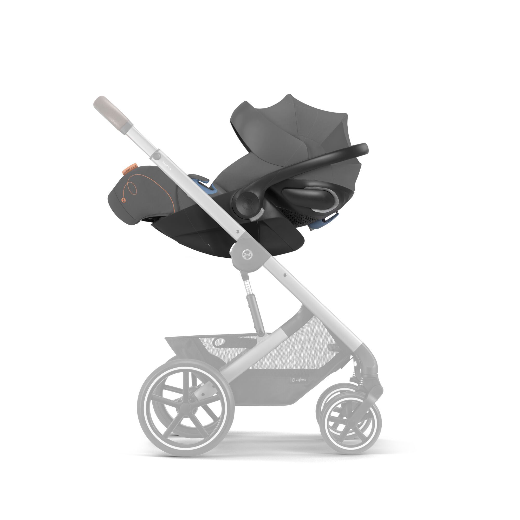 CYBEX Cloud G Lux with SensorSafe - Lava Grey in Lava Grey large-cybex-us image number 6