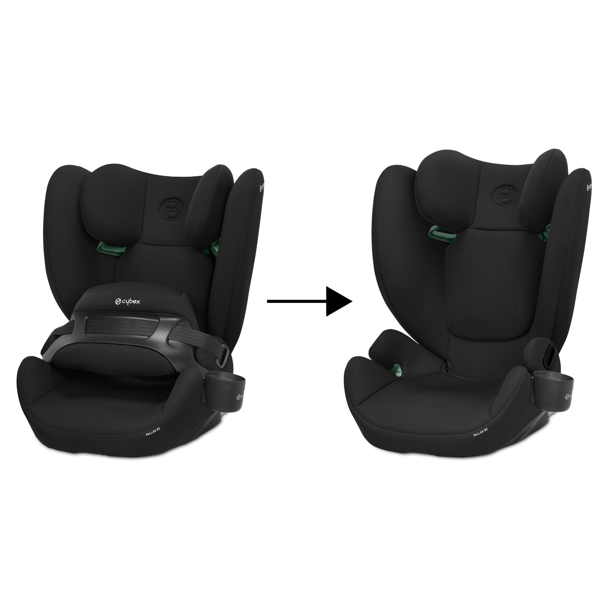 CYBEX Pallas B2 i-Size - Pure Black in Pure Black large-cybex-neu image number 5