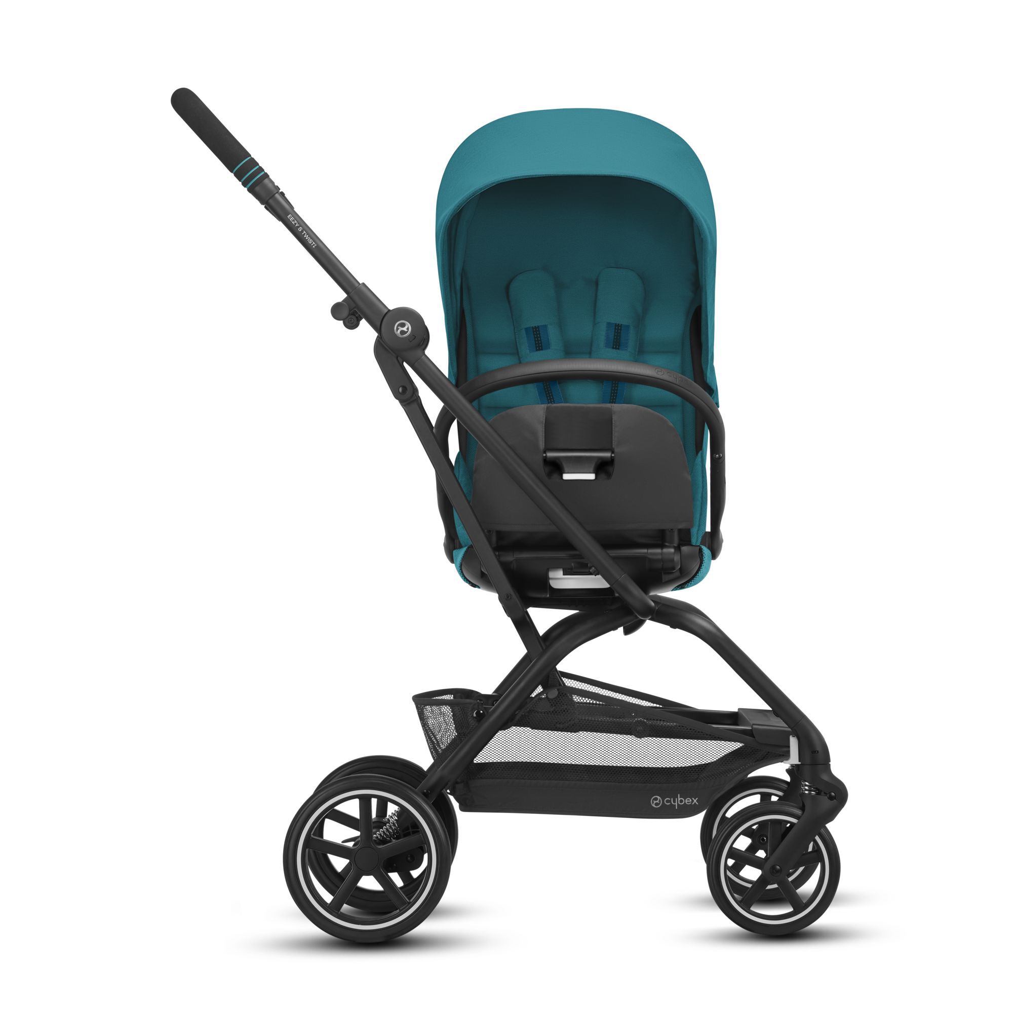 CYBEX Eezy S Twist+2 - River Blue (Black Frame) in River Blue (Black Frame) large-cybex-gb image number 3