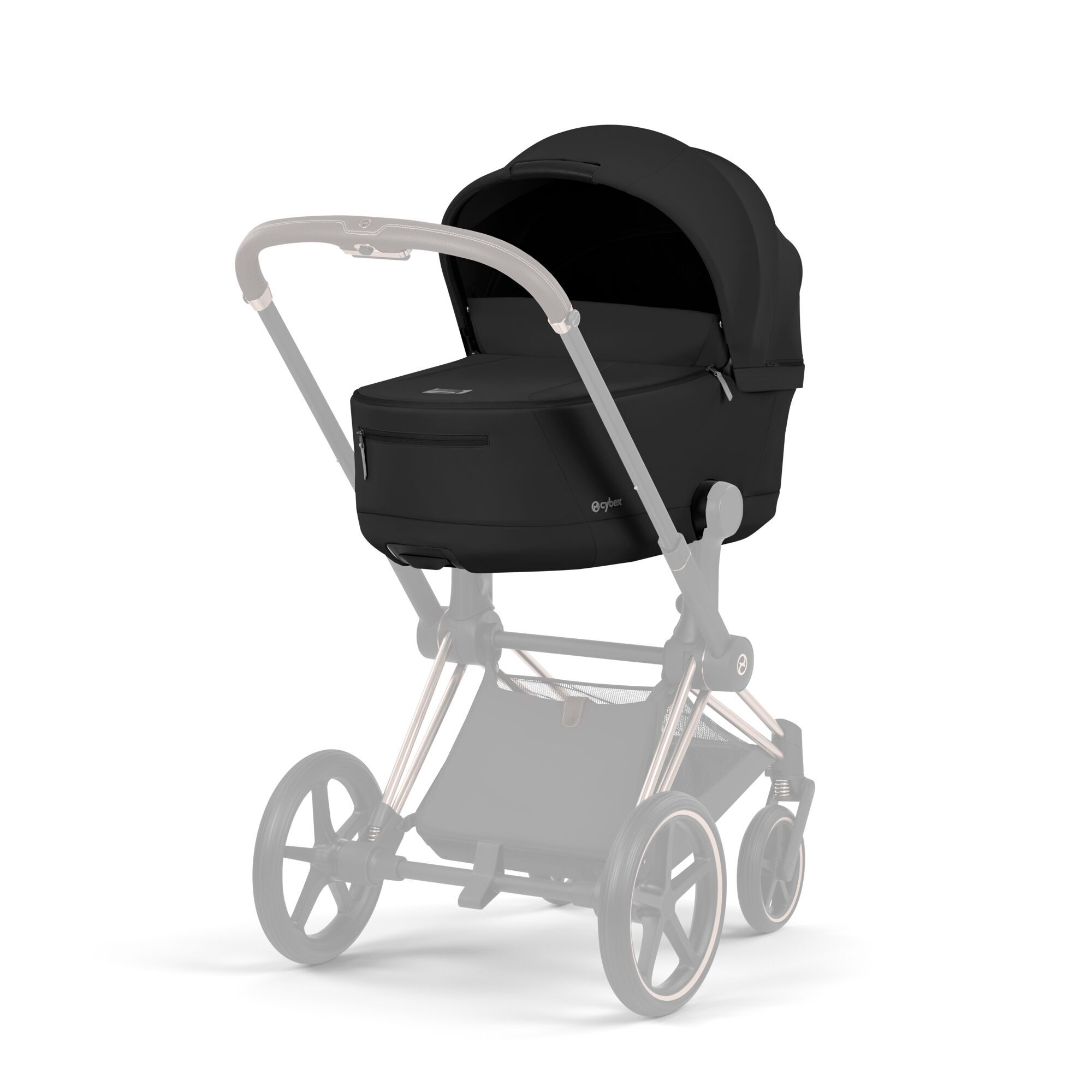 CYBEX Priam Fold Lux Carry Cot - Sepia Black in Sepia Black large-cybex-us image number 6