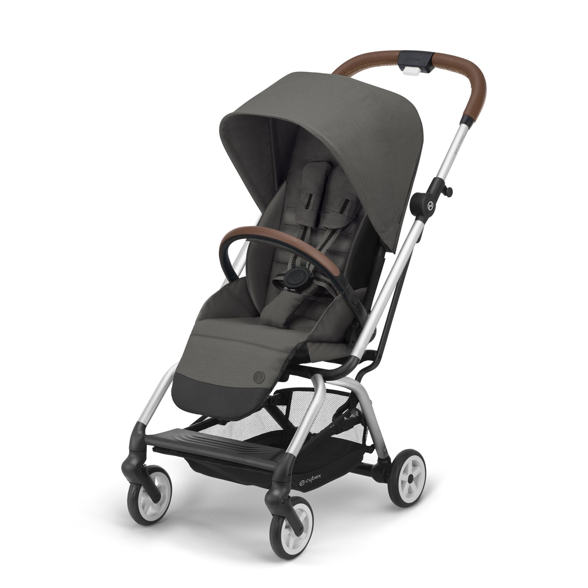 CYBEX Eezy S Twist 2 &ndash; Soho Grey (r&aacute;m v barvě Silver) in Soho Grey (Silver Frame) large-cybex-neu č&iacute;slo sn&iacute;mku 1