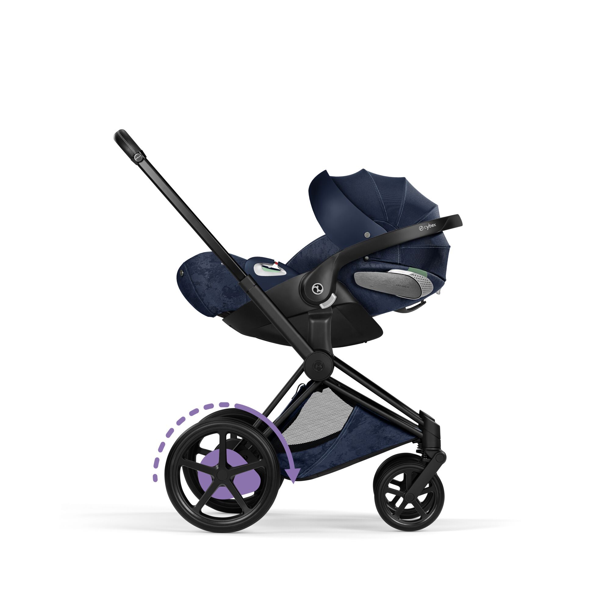 CYBEX e-Priam Rebellious Luxury - Rebellious Luxury Denim Blue in Rebellious Luxury Denim Blue large-cybex-neu Bild 9