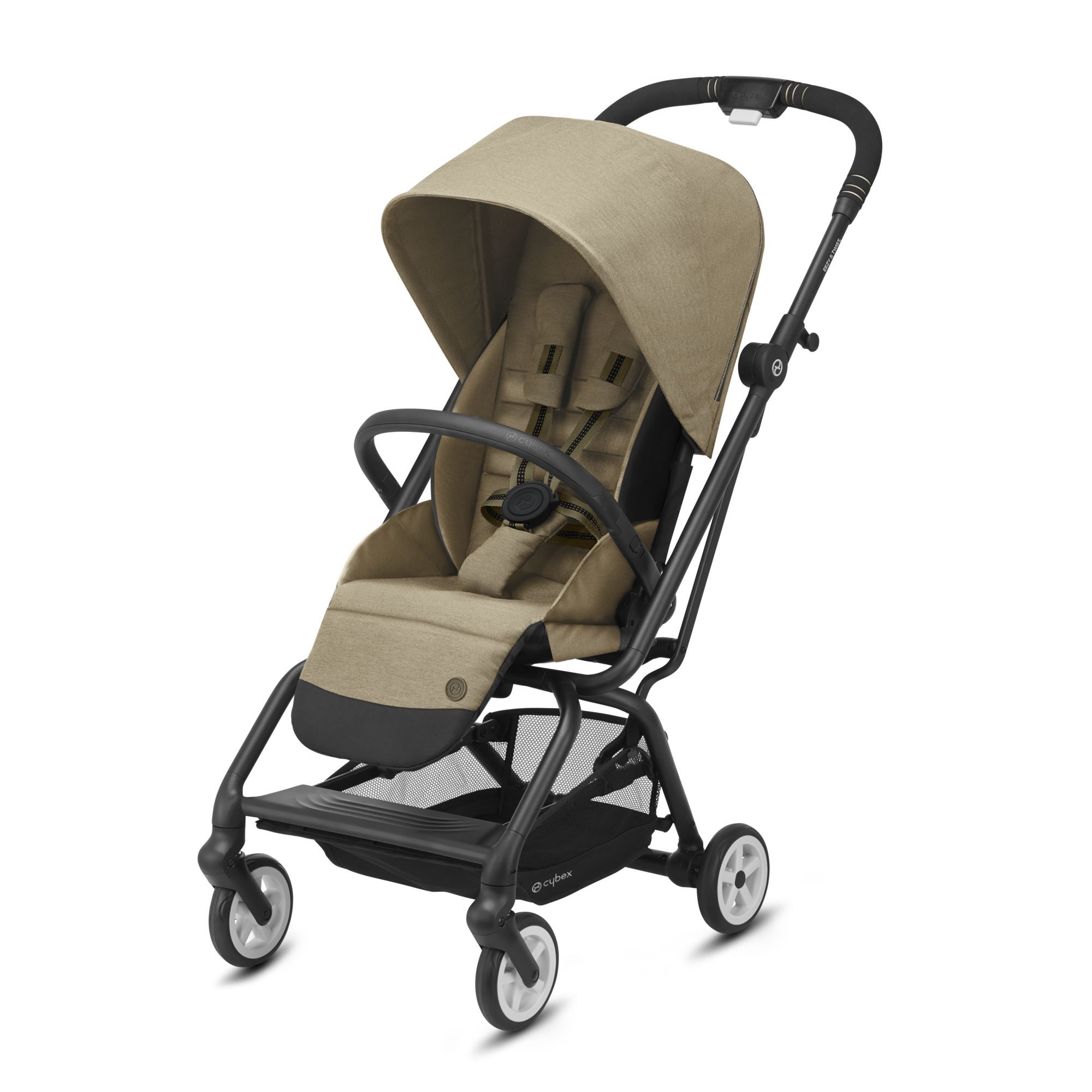 CYBEX Eezy S Twist 2 - Classic Beige (Schwarzer Rahmen) in Classic Beige (Black Frame) large-cybex-neu Bild 1