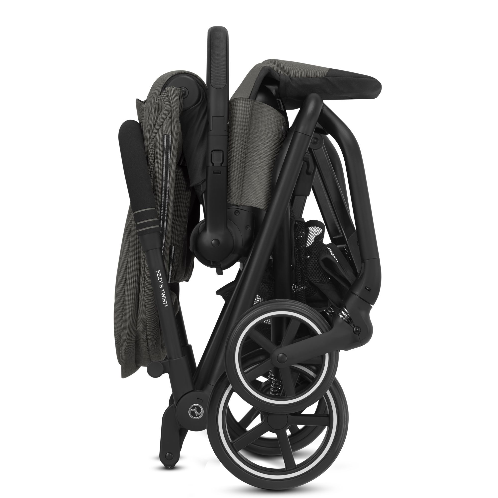 CYBEX Eezy S Twist+2 - Soho Grey (Black Frame) in Soho Grey (Black Frame) large-cybex-gb image number 4