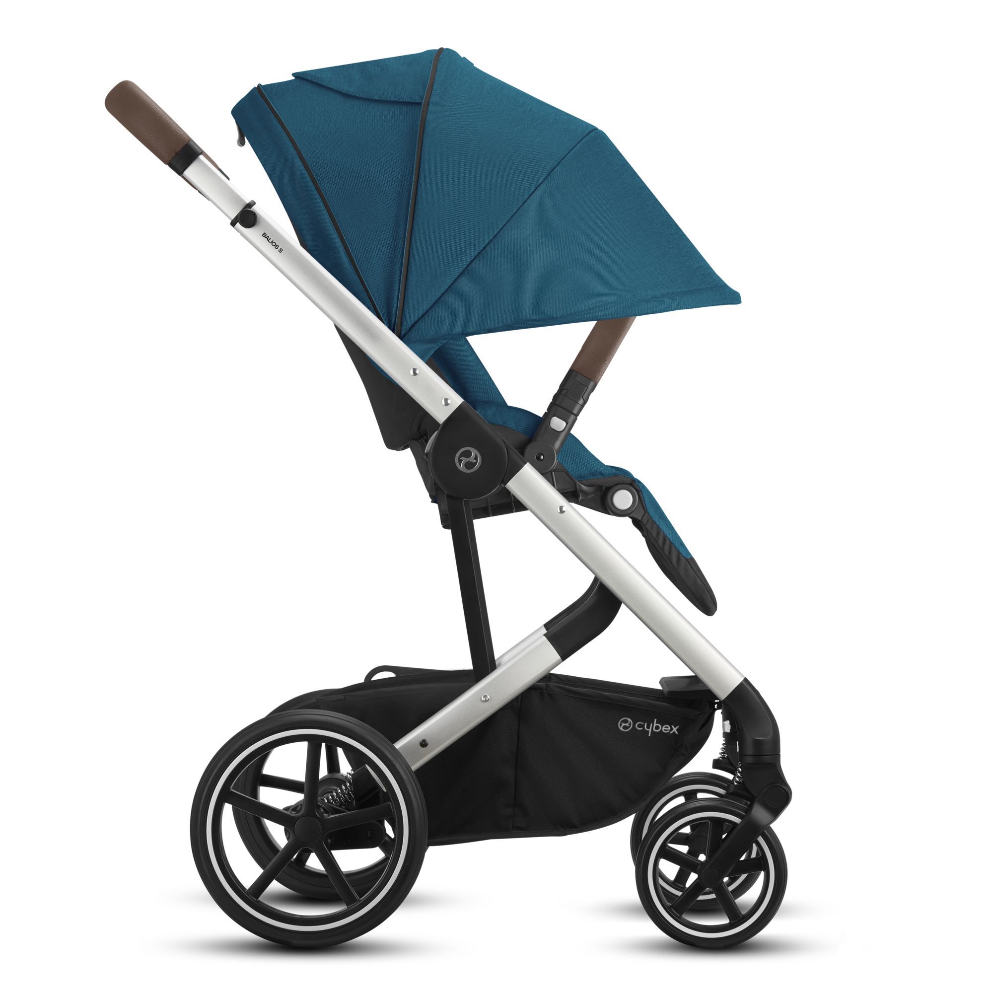CYBEX Balios S Lux - River Blue (Silver Frame) in River Blue (Silver Frame) large-cybex-gb image number 5