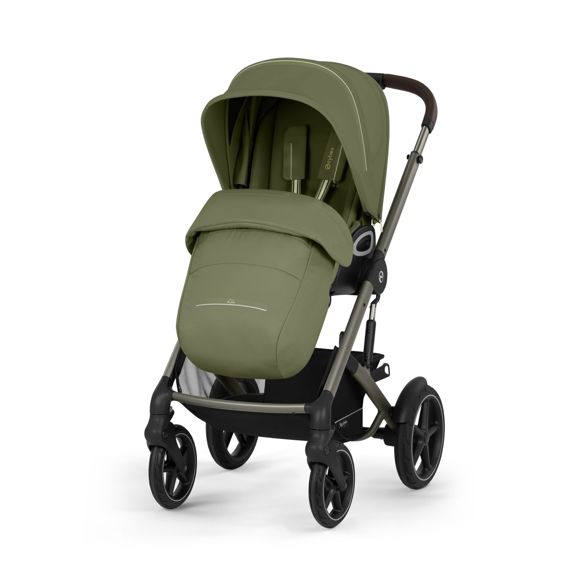 CYBEX Talos S Lux - Moss Green (Taupe Frame) in Moss Green (Taupe Frame) large-cybex-gb