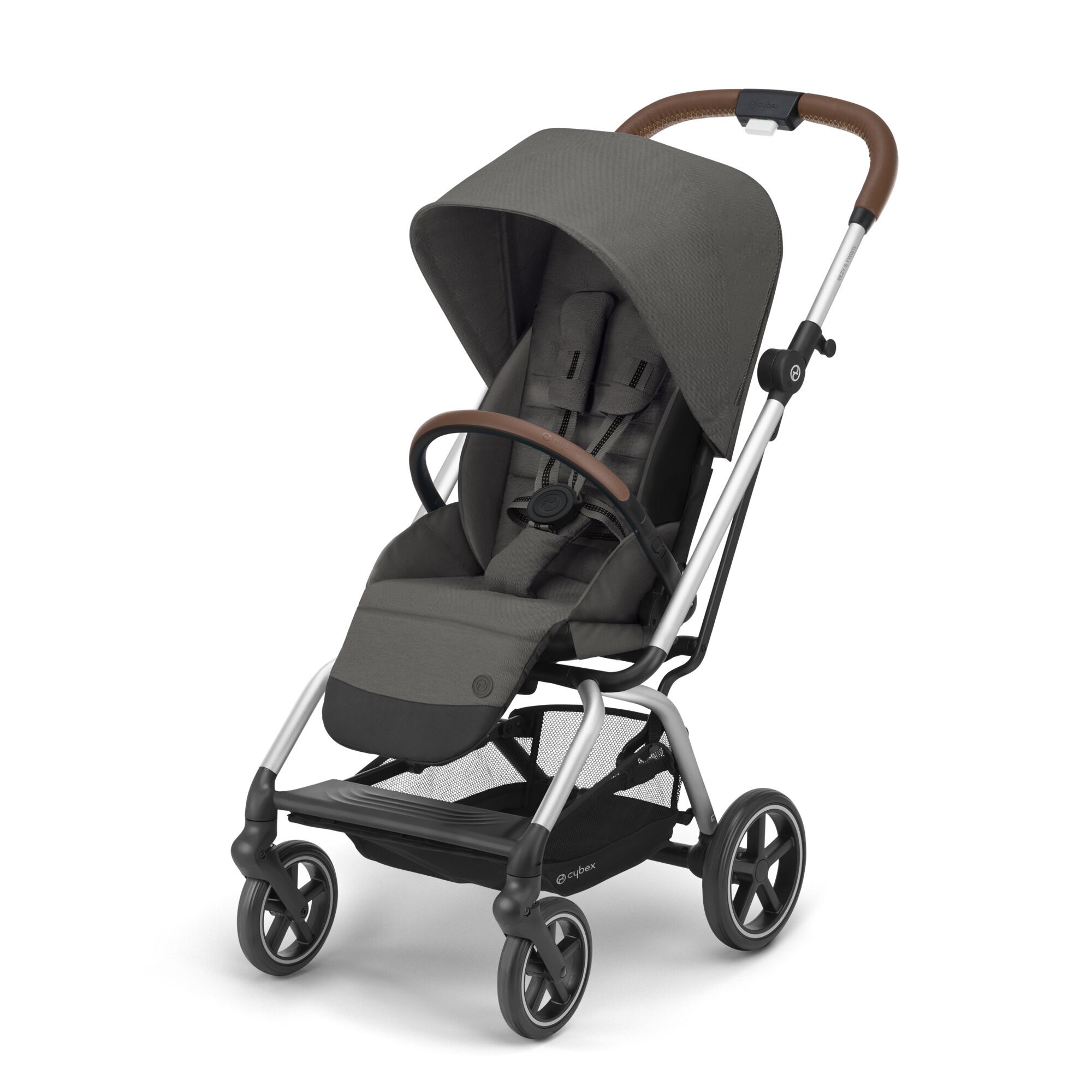CYBEX Eezy S Twist+2 - Soho Grey (Silberner  Rahmen) in Soho Grey (Silver Frame) large-cybex-neu Bild 1