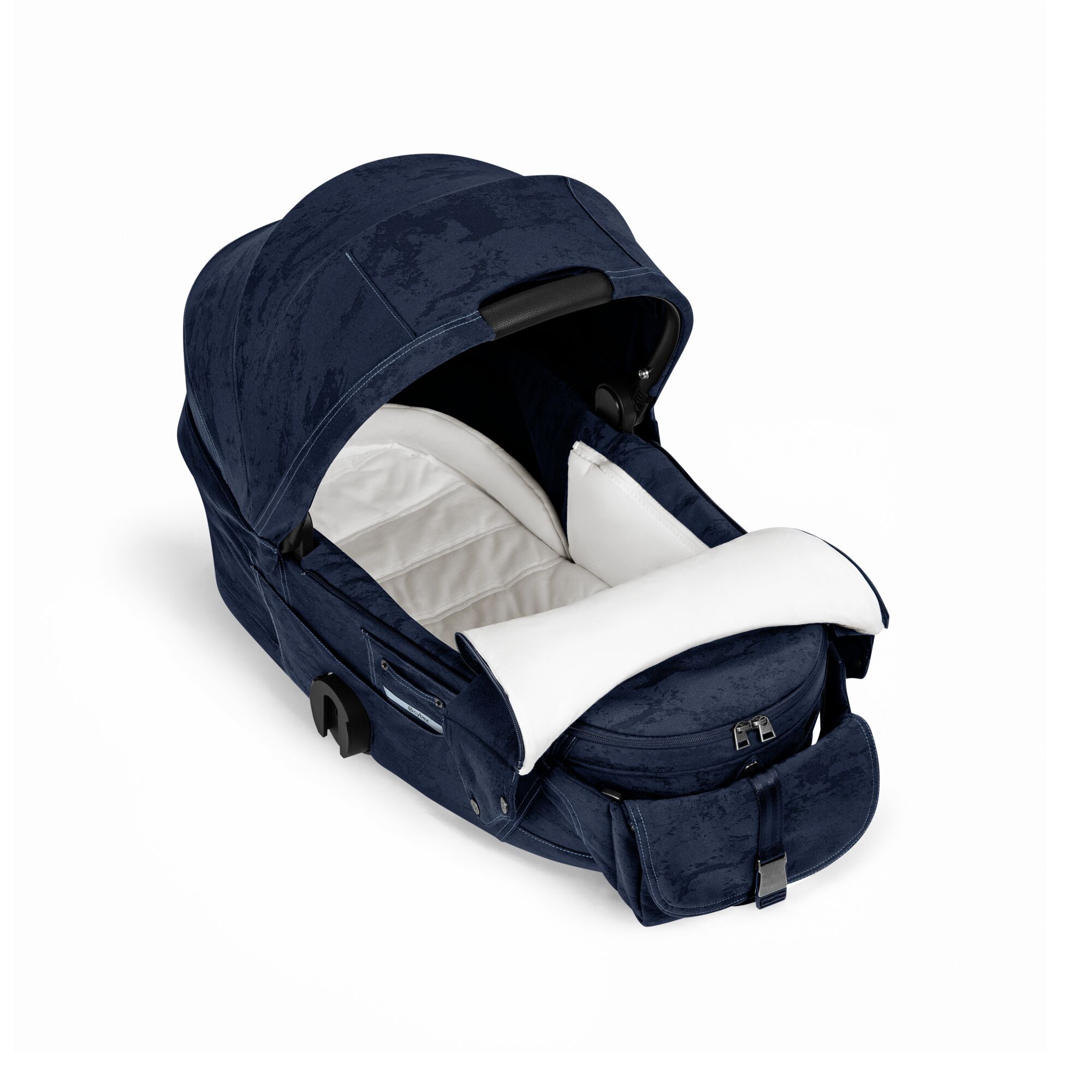 CYBEX Mios/Coya Fold Lux Carry Cot - Style Collection - Rebellious Luxury Denim Blue in Rebellious Luxury Denim Blue large-cybex-neu Bild 3
