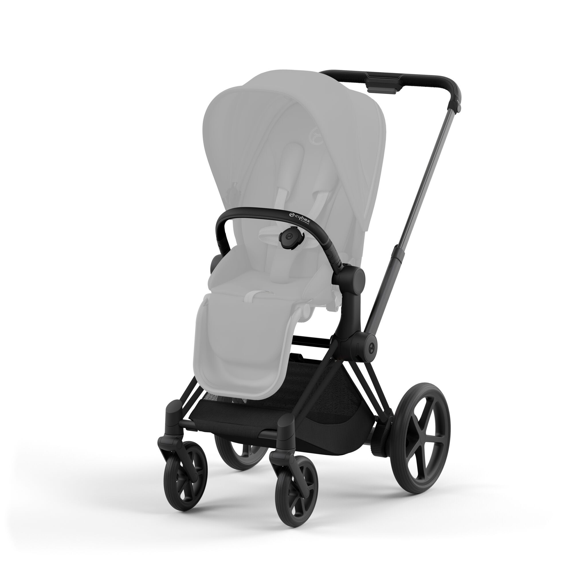 CYBEX e-Priam Frame - Matt Black in Matt Black large-cybex-kr image number 2