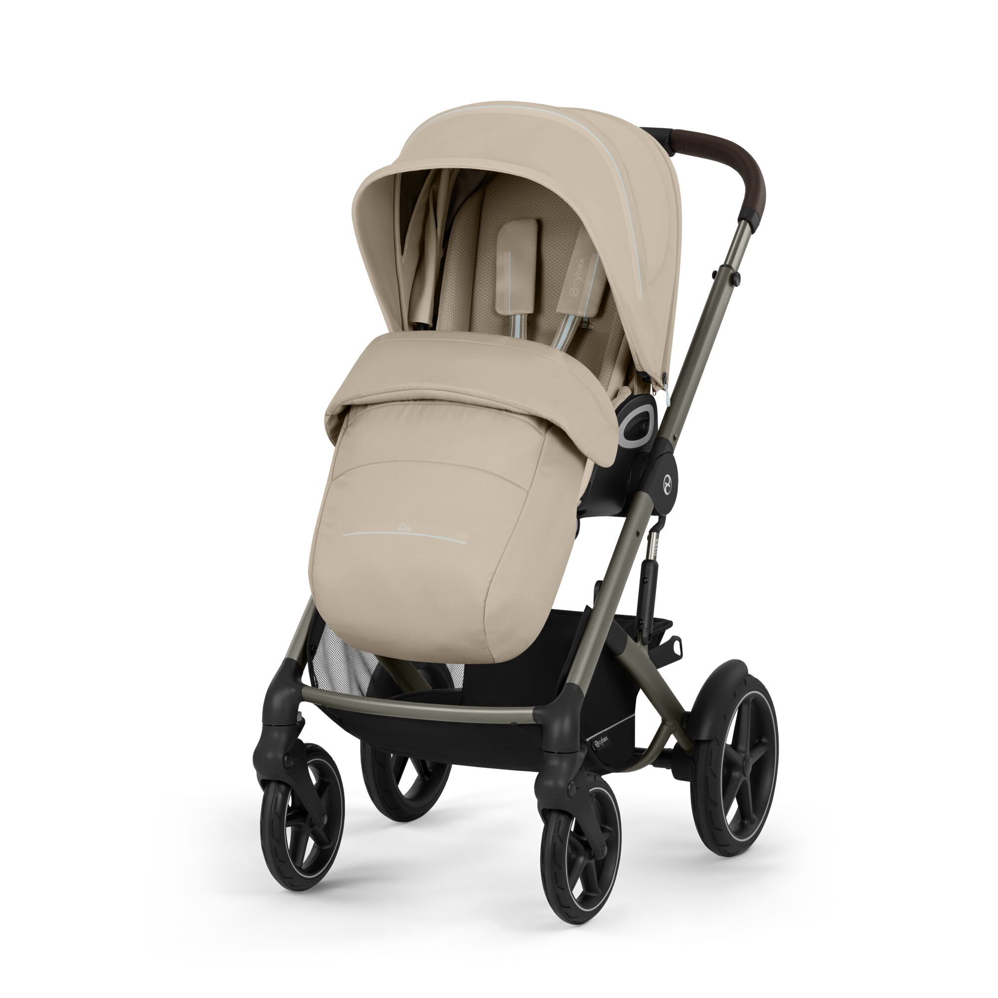 CYBEX Talos S Lux - Almond Beige (Taupe Frame) in Almond Beige (Taupe Frame) large-cybex-neu image number 1