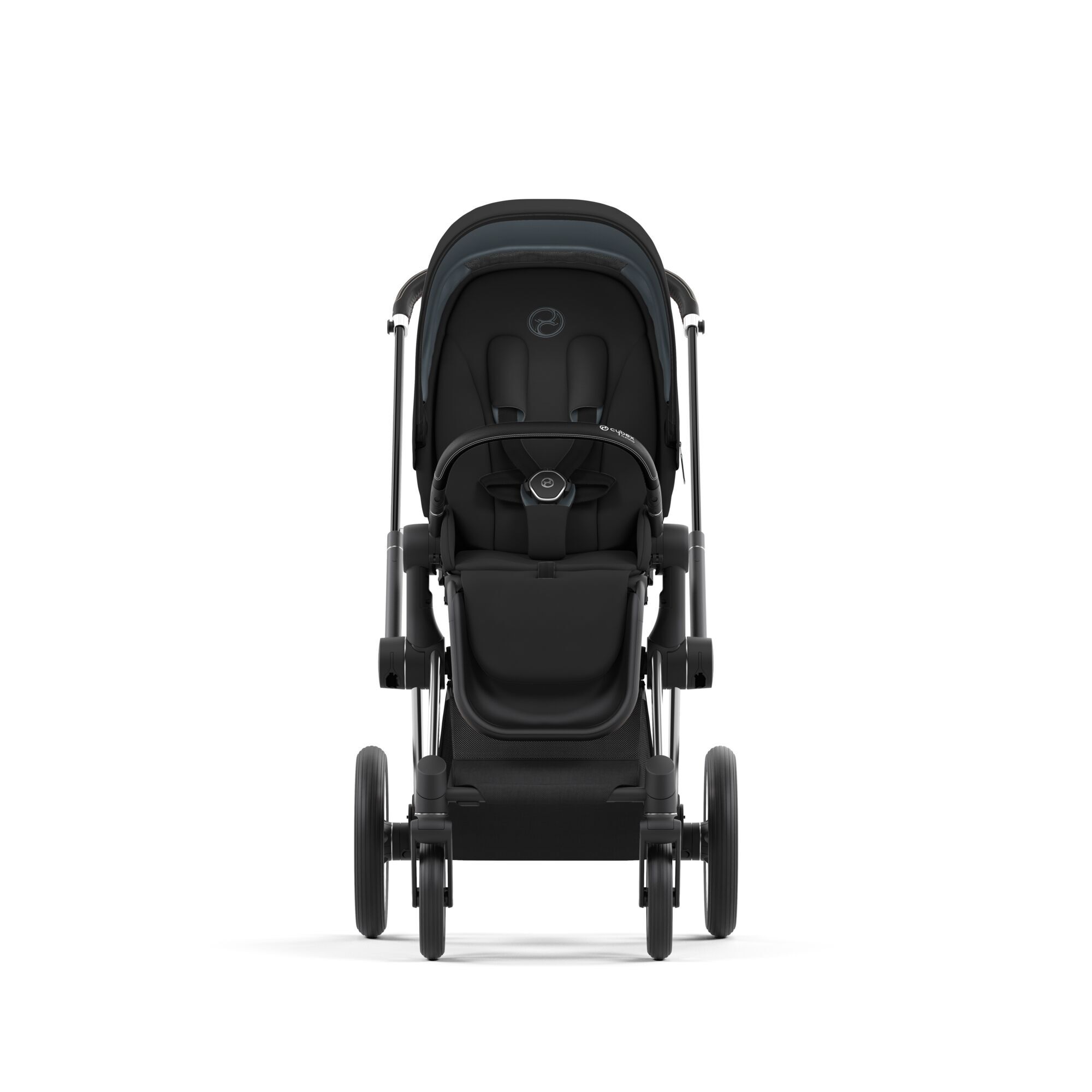 CYBEX Priam Frame - Chrome With Black Details in Chrome With Black Details large-cybex-au image number 3