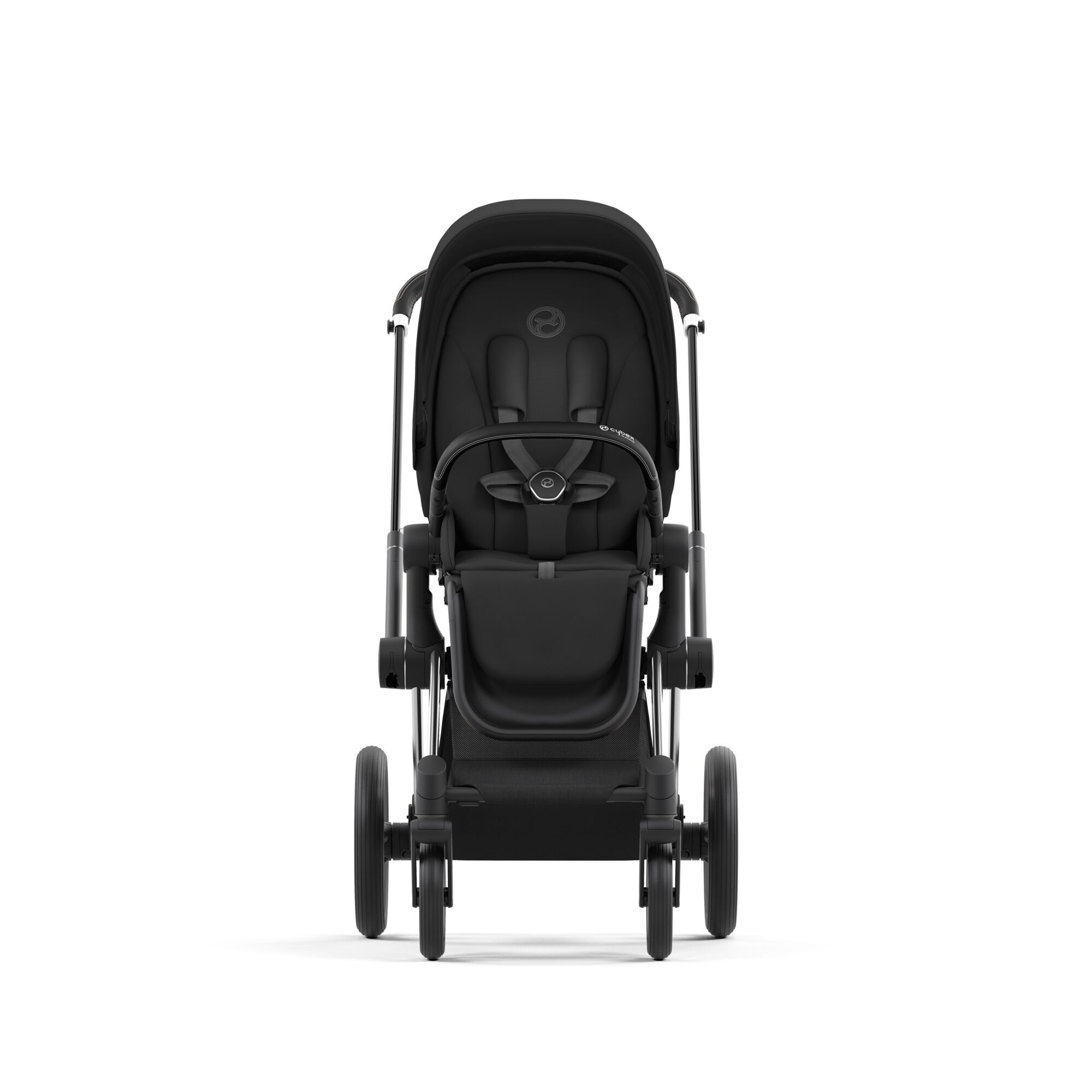 CYBEX Priam Frame - Chrome With Black Details in Chrome With Black Details large-cybex-cn image number 3