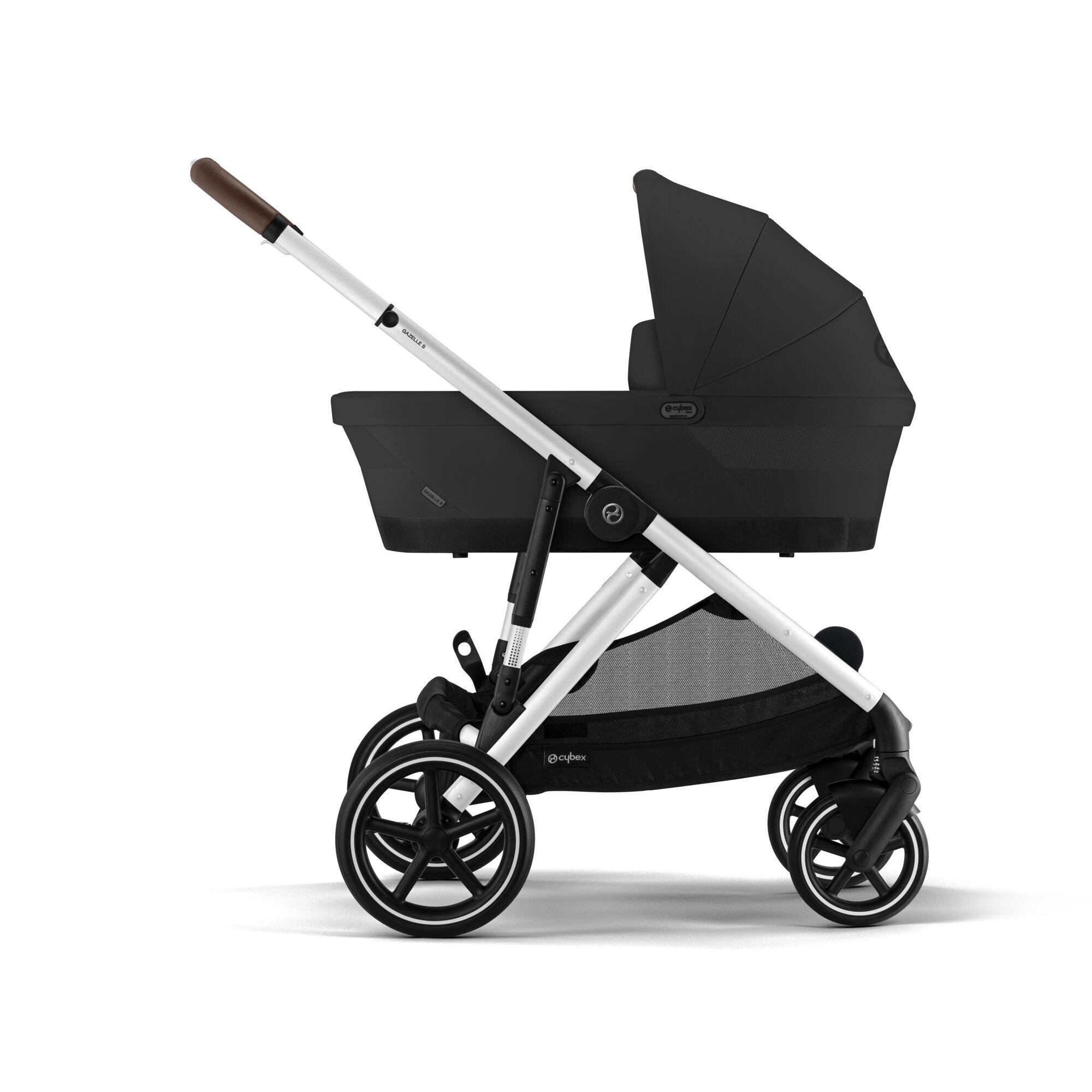 CYBEX Gazelle S - Moon Black (Silver Frame) in Moon Black (Silver Frame) large-cybex-us image number 3