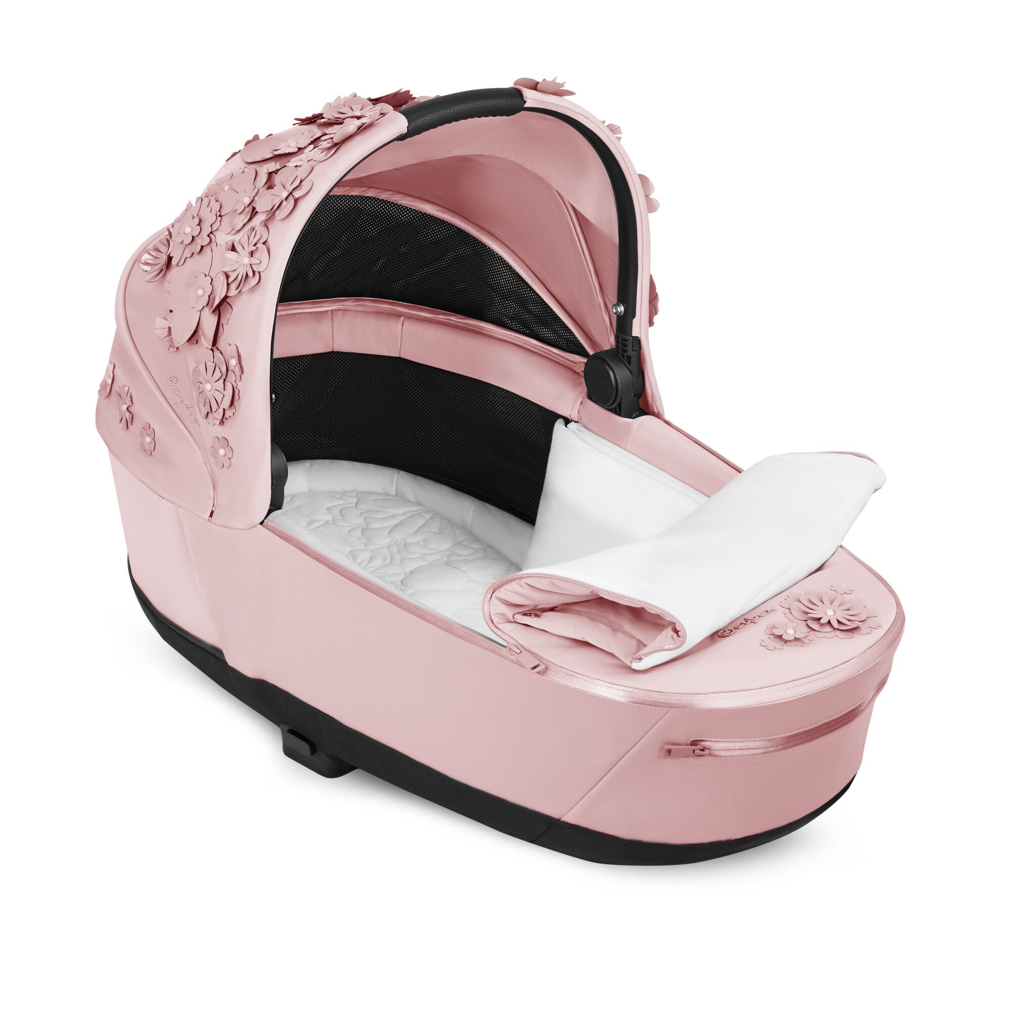 CYBEX Priam Lux Carry Cot - Pale Blush in Pale Blush large-cybex-us image number 2