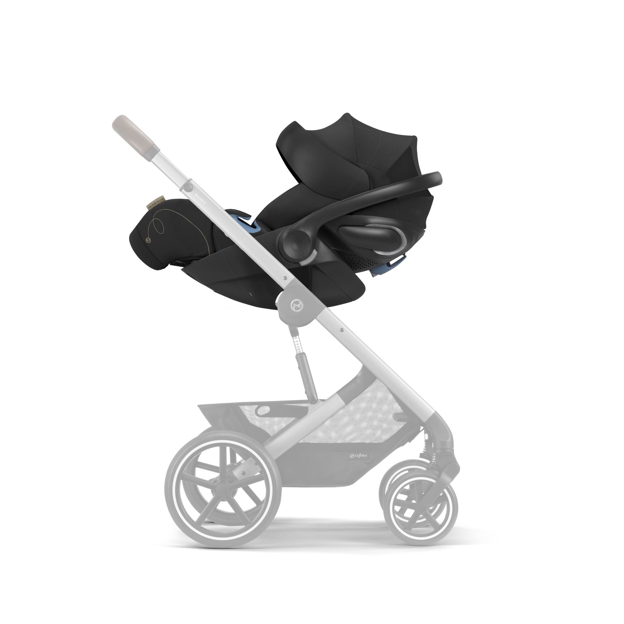 CYBEX Cloud G Lux with SensorSafe - Moon Black in Moon Black large-cybex-us image number 6