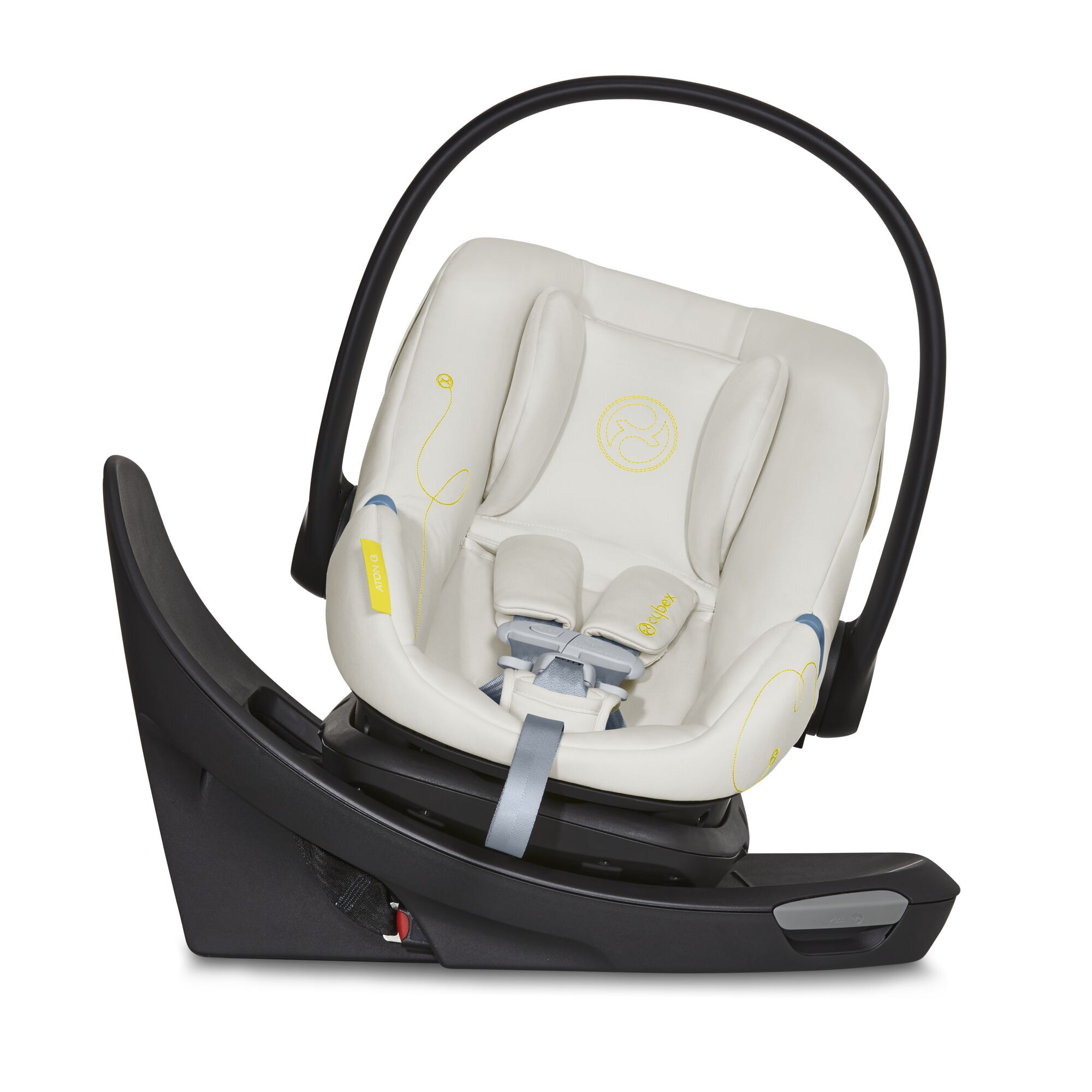 CYBEX Aton G Swivel - Seashell Beige  (SensorSafe) in Seashell Beige (SensorSafe) large-cybex-us image number 1