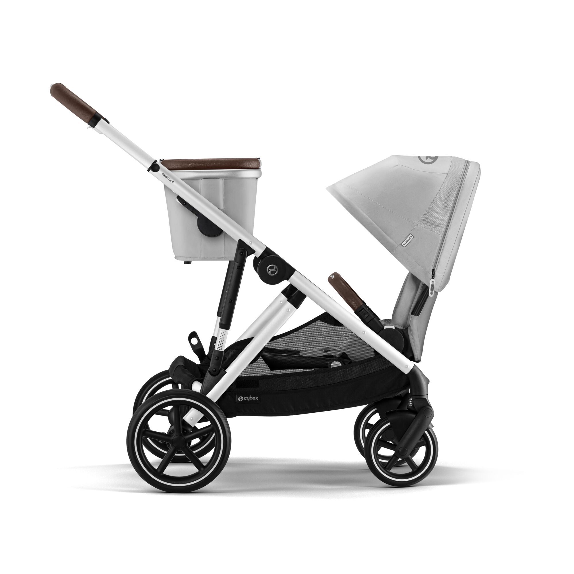 CYBEX Gazelle S - Lava Grey (Silver Frame) in Lava Grey (Silver Frame) large-cybex-au image number 7