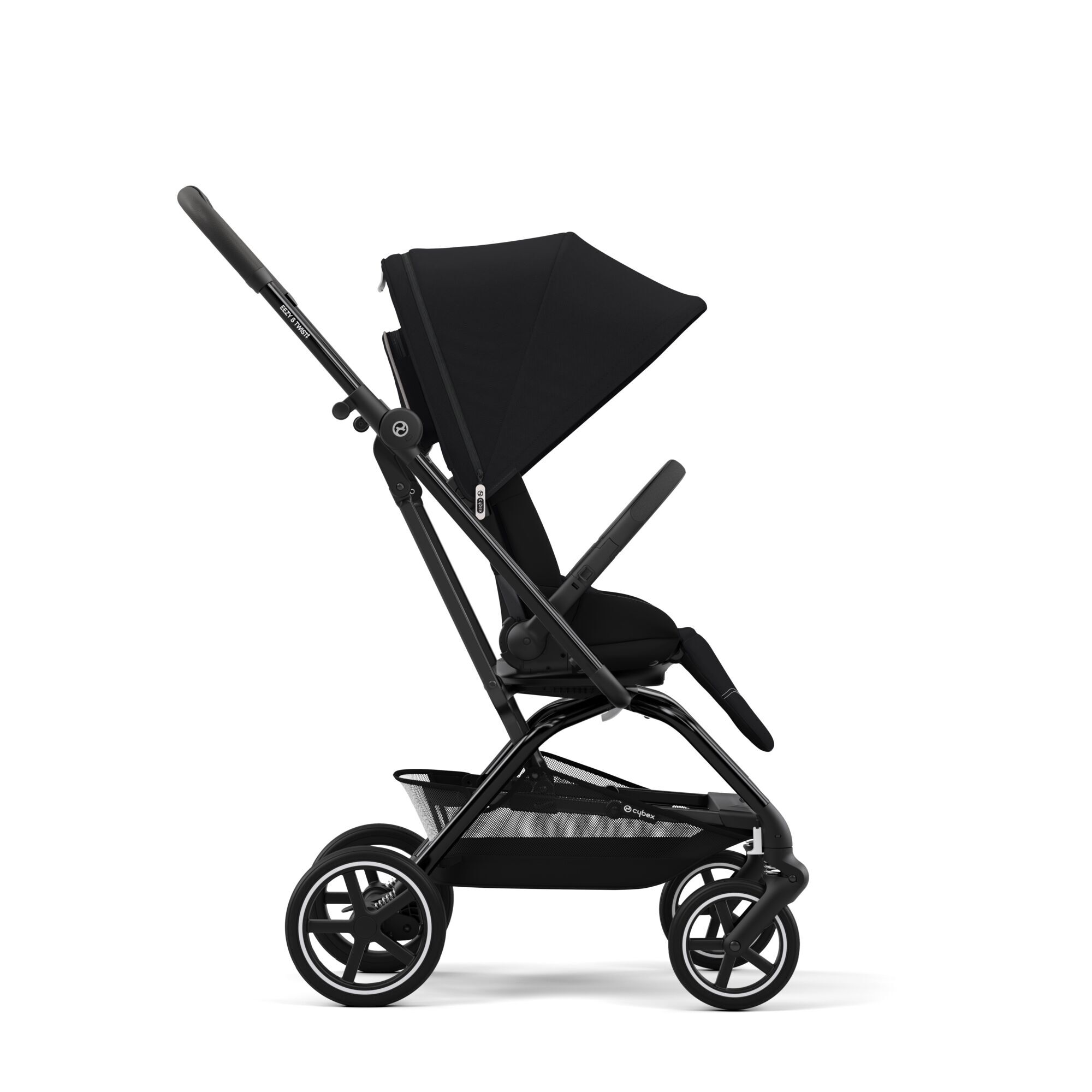 CYBEX Eezy S Twist+2 2023 - Moon Black (Black Frame) in Moon Black (Black Frame) large-cybex-gb image number 3