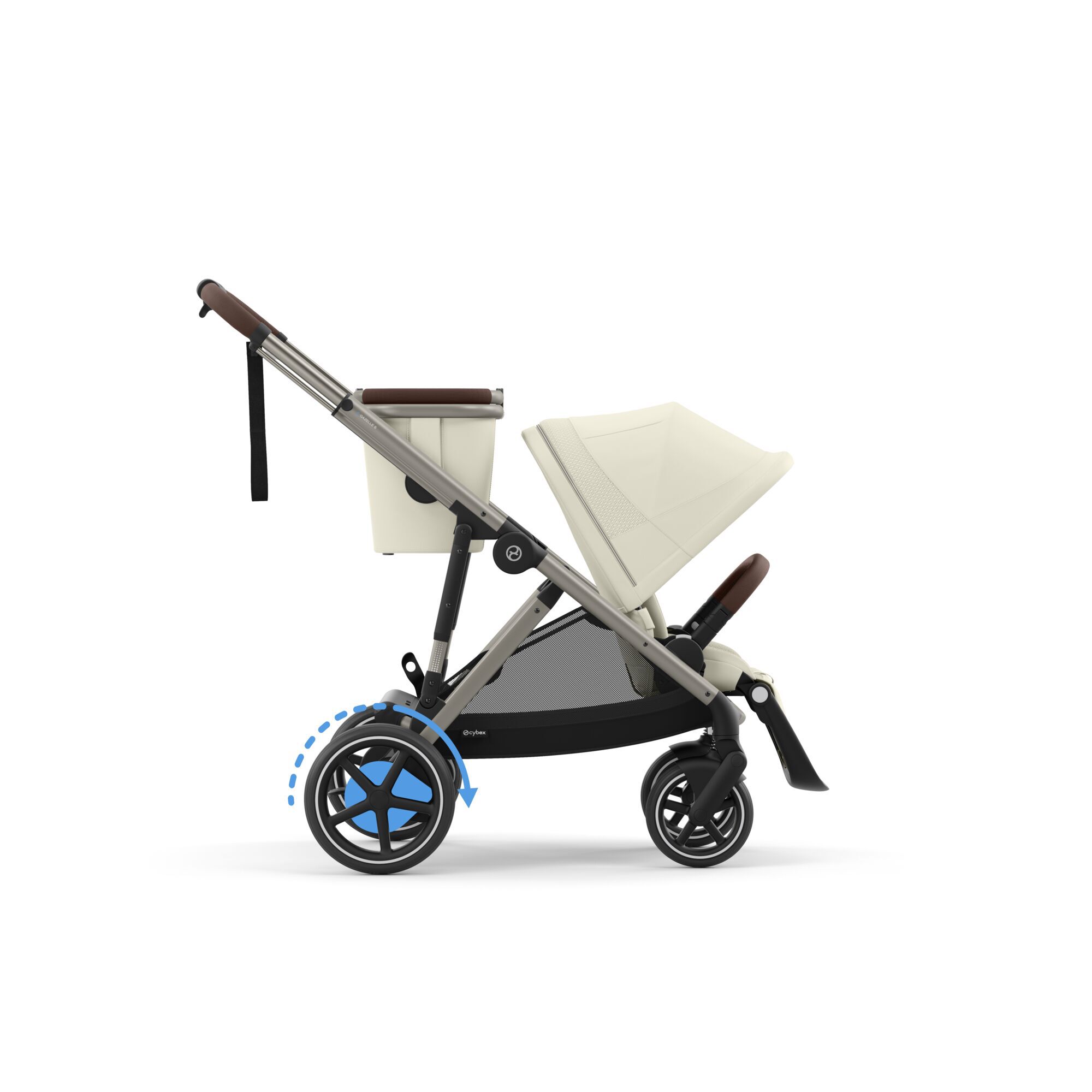 CYBEX e-Gazelle S - Seashell Beige (Taupe Frame) in Seashell Beige (Taupe Frame) large-cybex-gb image number 1
