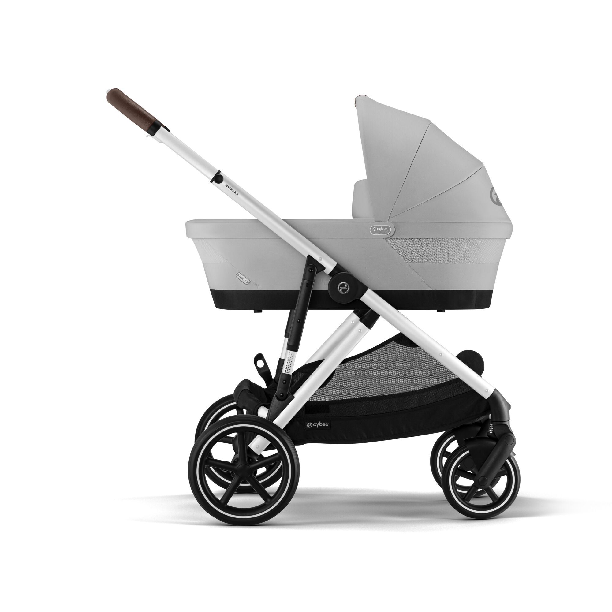 CYBEX Gazelle S - Lava Grey (Silver Frame) in Lava Grey (Silver Frame) large-cybex-gb image number 2