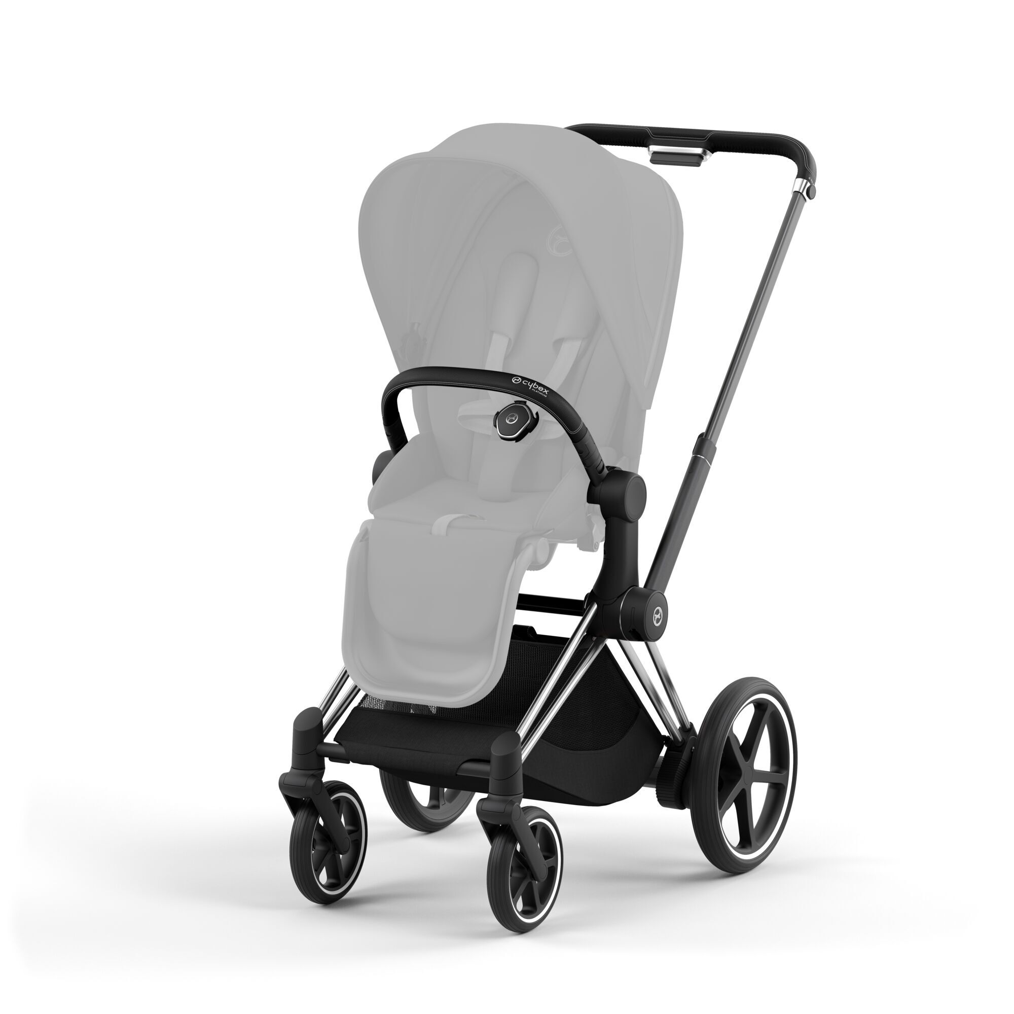 CYBEX Podvozek e-Priam &ndash; Chrom s čern&yacute;mi detaily in Chrome With Black Details large-cybex-neu č&iacute;slo sn&iacute;mku 2