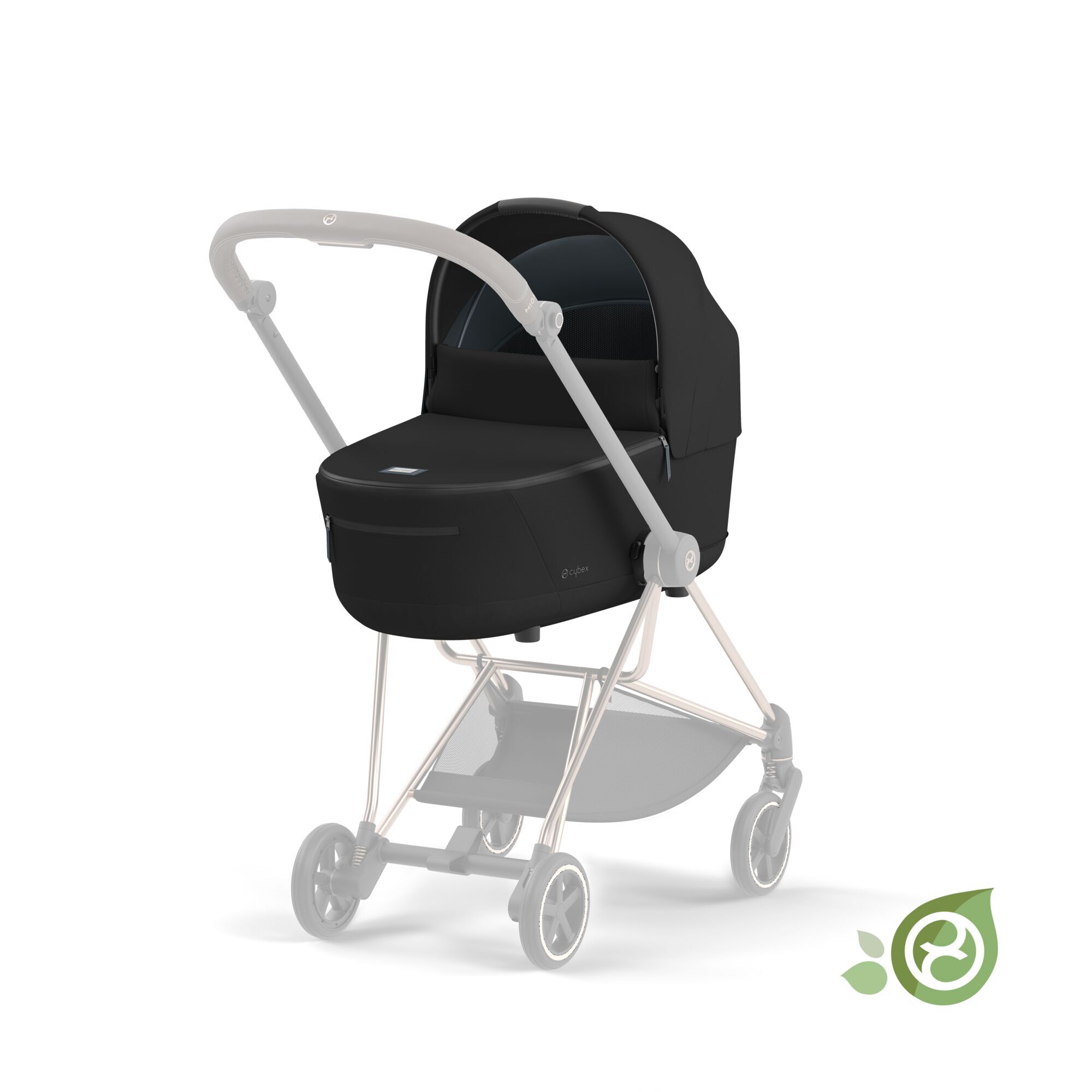 CYBEX Mios Lux Carry Cot - Onyx Black in Onyx Black large-cybex-neu image number 6