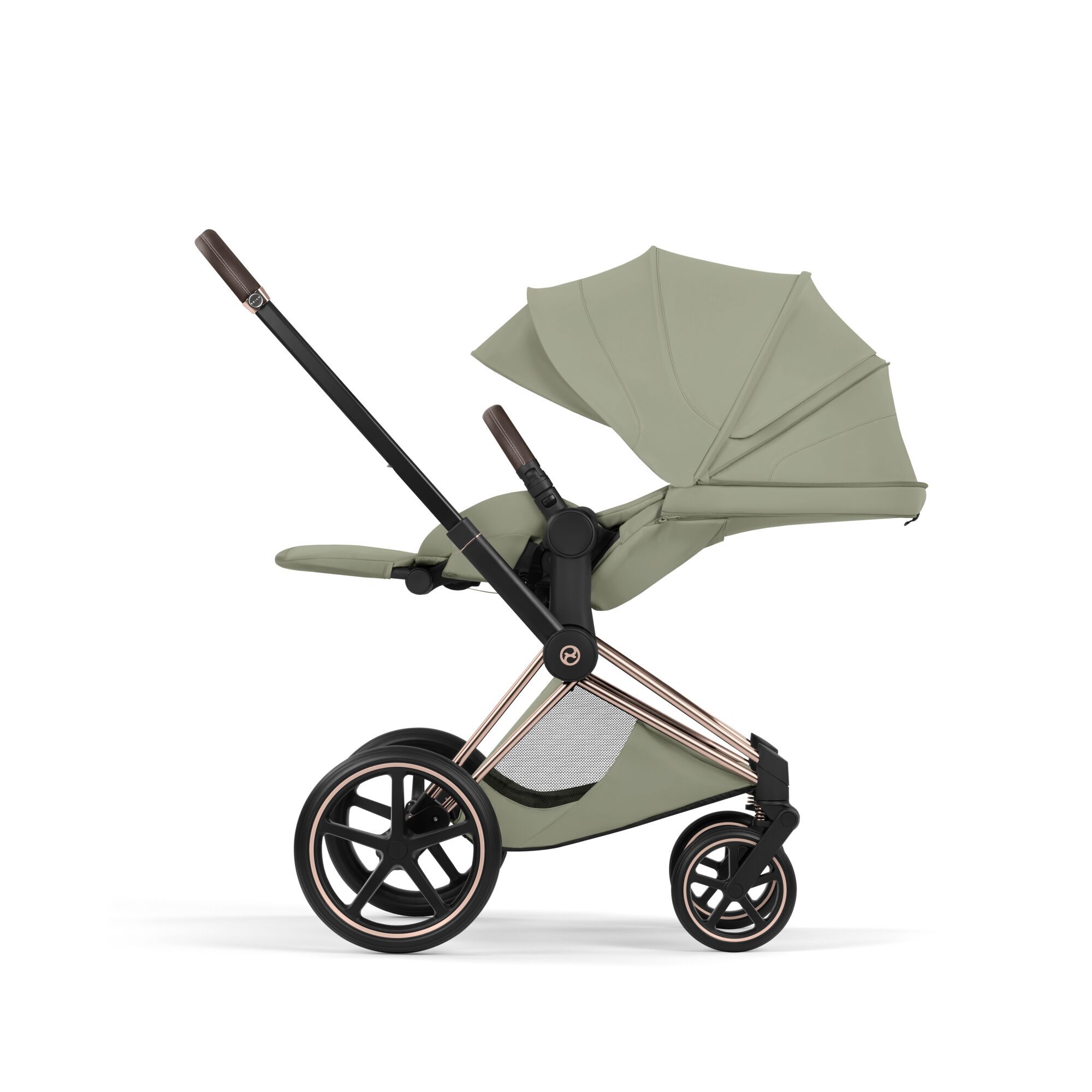 CYBEX Priam/e-Priam Stoelpakket - Style Collection - Sage Green in Sage Green large-cybex-neu afbeelding nummer 4