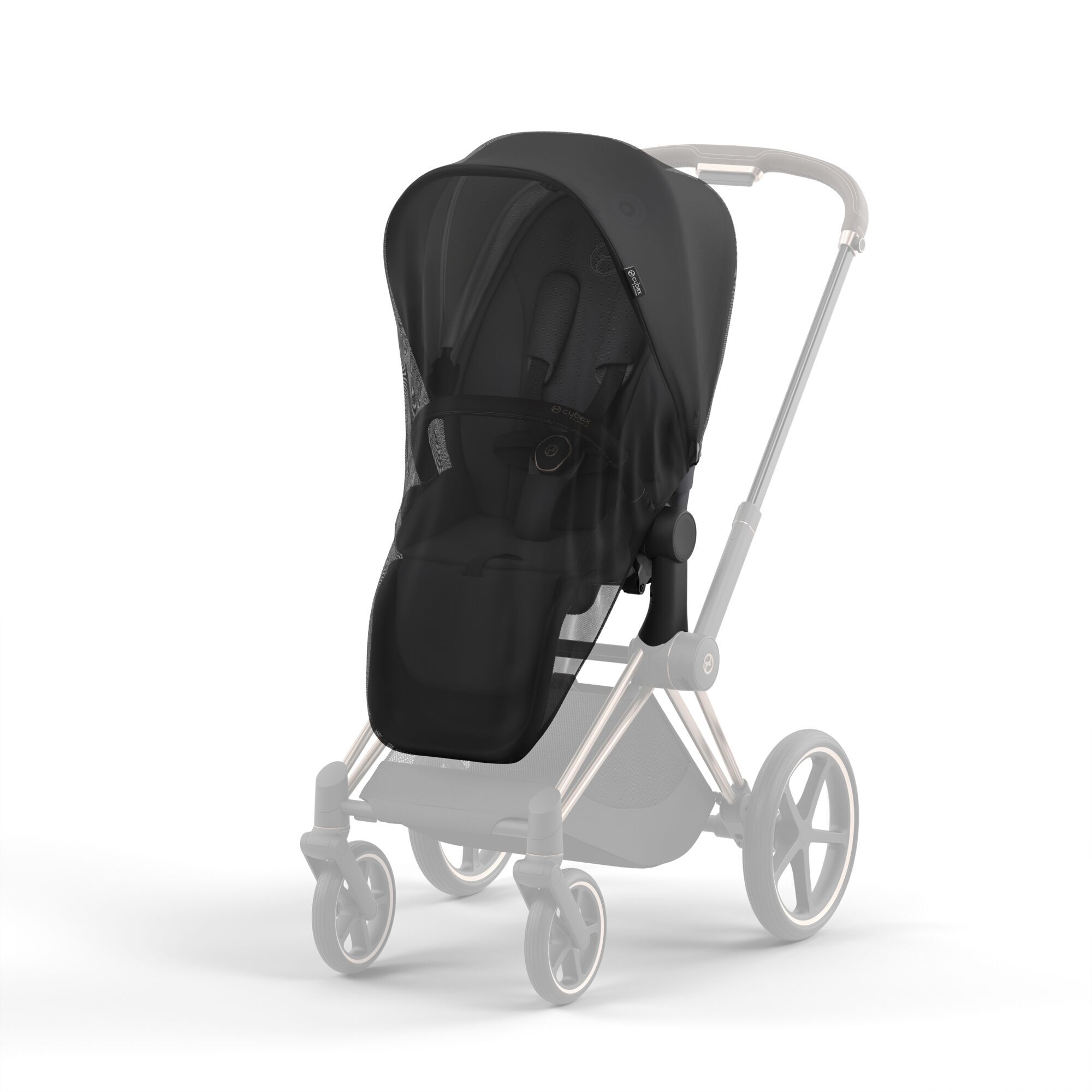 CYBEX Moskyti&eacute;ra na sedačky Lux &ndash; čern&aacute; in Black large-cybex-neu č&iacute;slo sn&iacute;mku 1