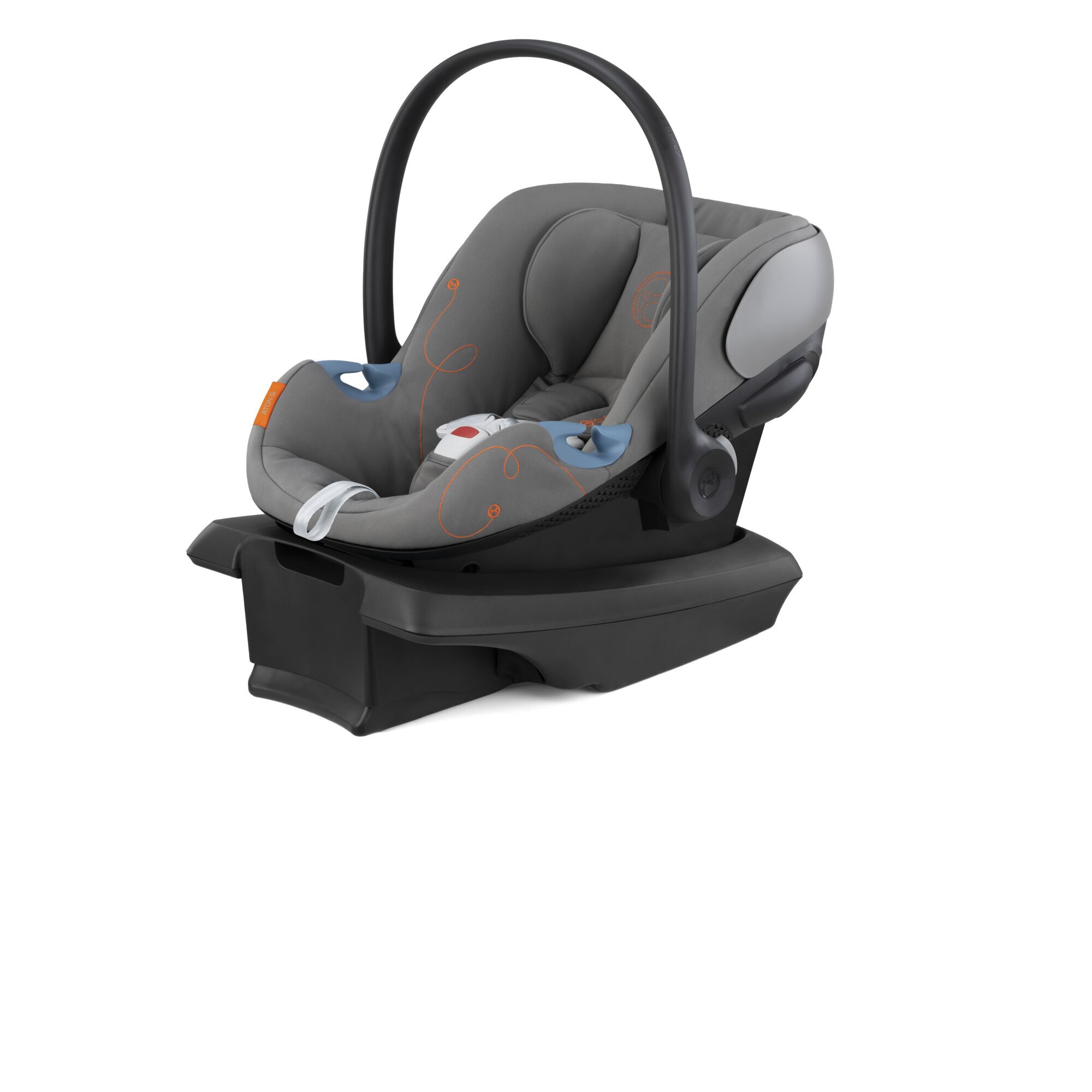 CYBEX Eos and Aton G Travel System - Lava Grey in Lava Grey (Black Frame) large-cybex-us image number 5