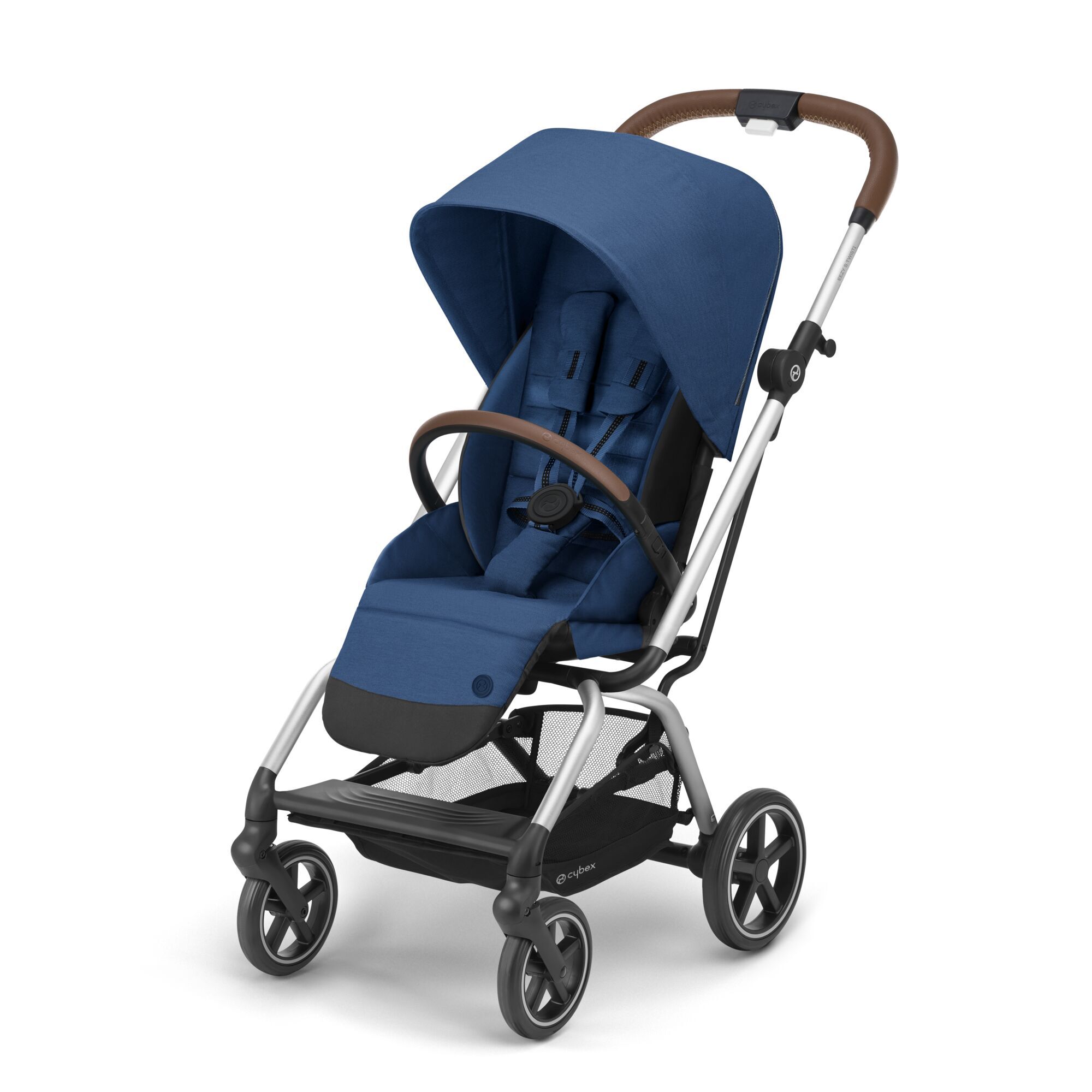 CYBEX Eezy S Twist+2 - Navy Blue (Silberner  Rahmen) in Navy Blue (Silver Frame) large-cybex-neu Bild 1